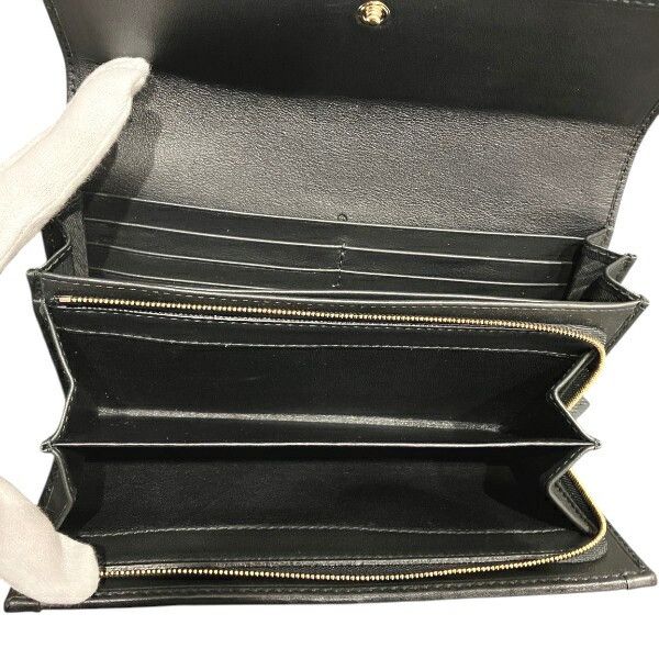 Gucci Gucci Gucci Diamante Leather Canvas Long Wallet Leather Long Wallet 273677 DUTY FREE for USA Size ONE SIZE - 6 Thumbnail