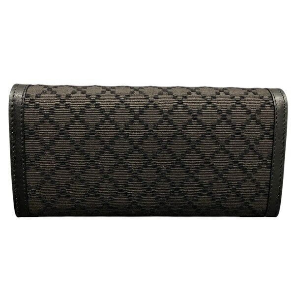 Gucci Gucci Gucci Diamante Leather Canvas Long Wallet Leather Long Wallet 273677 DUTY FREE for USA Size ONE SIZE - 2 Thumbnail