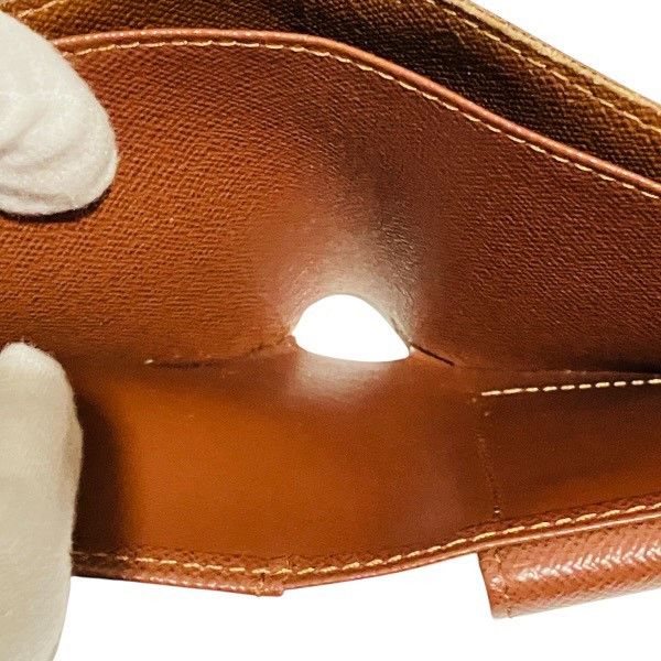 Louis Vuitton Louis Vuitton Louis Vuitton Monogram Wallet Textile Short Wallet M61665 DUTY FREE for USA Size ONE SIZE - 6 Thumbnail