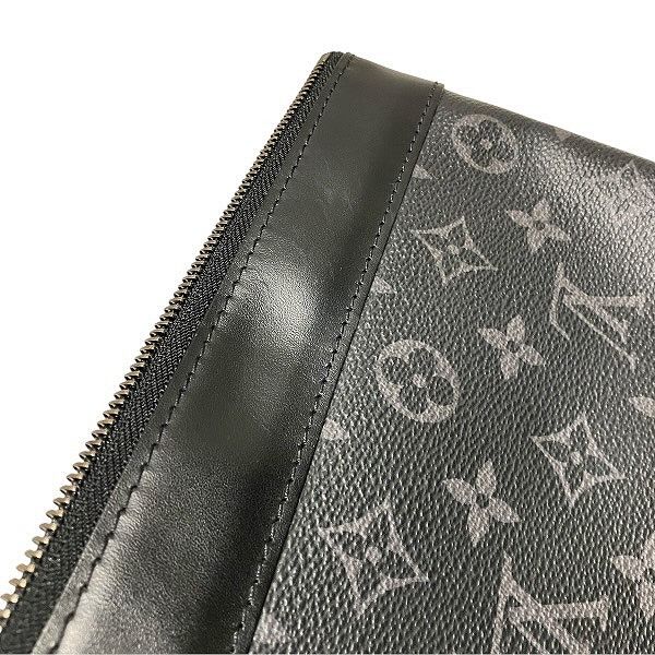 Louis Vuitton Louis Vuitton Louis Vuitton Monogram Eclipse Clutch Bag Textile Clutch Bag M62291 DUTY FREE for USA Size ONE SIZE - 8 Thumbnail