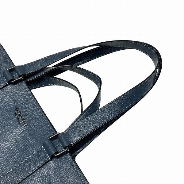 Coach Coach COACH Hudson Leather Tote Bag Leather Tote Bag CR390 DUTY FREE for USA Size ONE SIZE - 8 Thumbnail