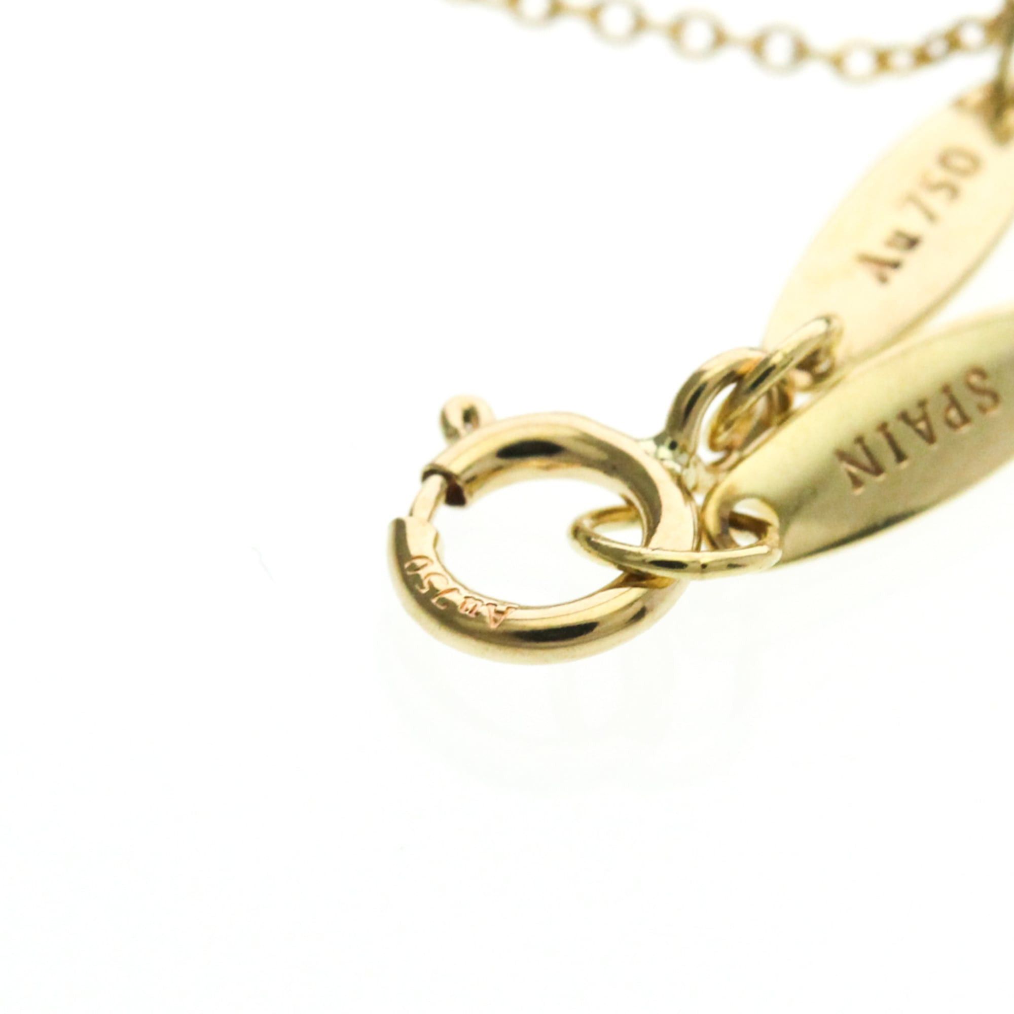 Tiffany & Co. Tiffany Open Heart Yellow Gold (18K) No Stone Men,Women Fashion Pendant Necklace (Gold) Size ONE SIZE - 13 Thumbnail