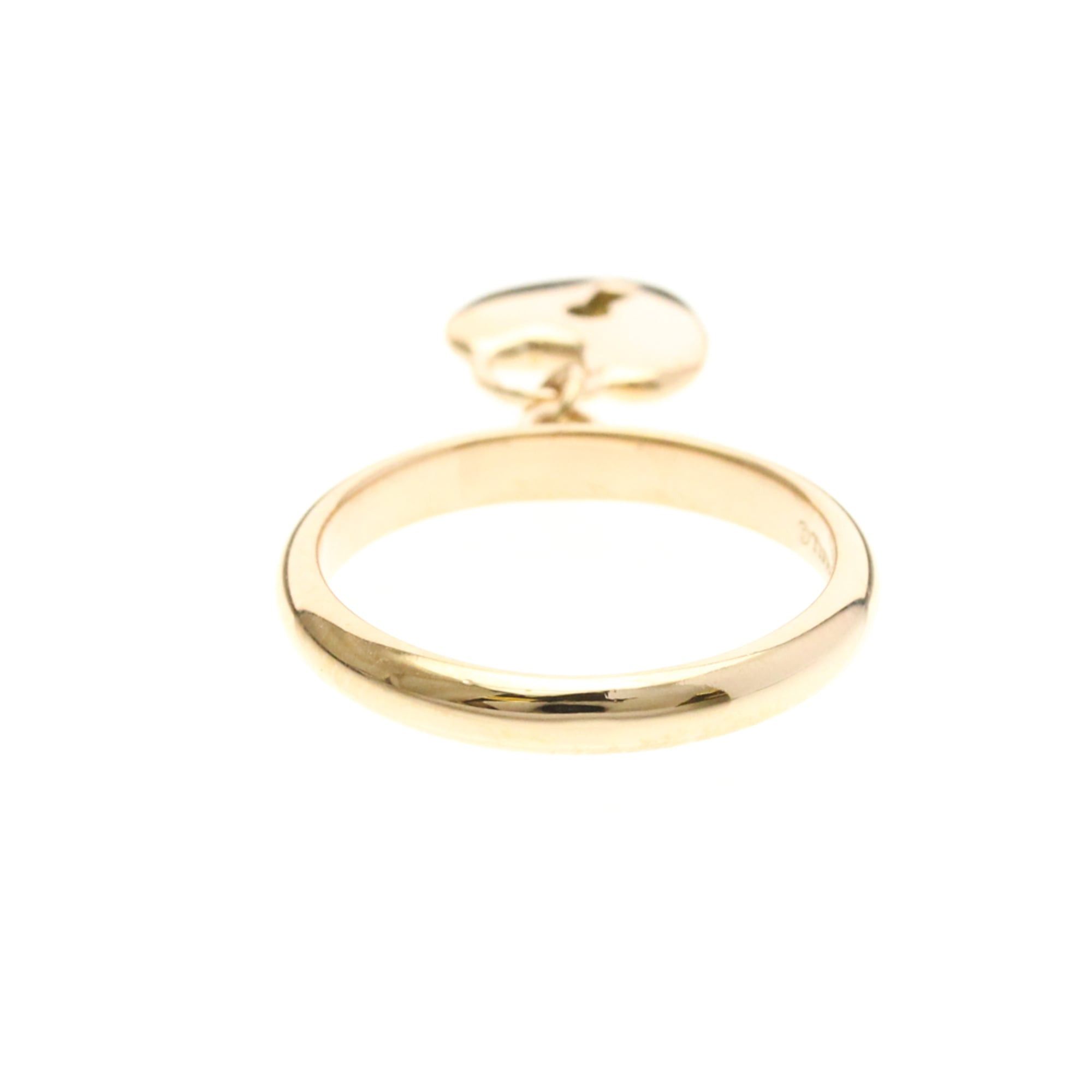 Tiffany & Co. Tiffany Heart Lock Ring Pink Gold (18K) Fashion No Stone Band Ring Pink Gold Size ONE SIZE - 4 Thumbnail
