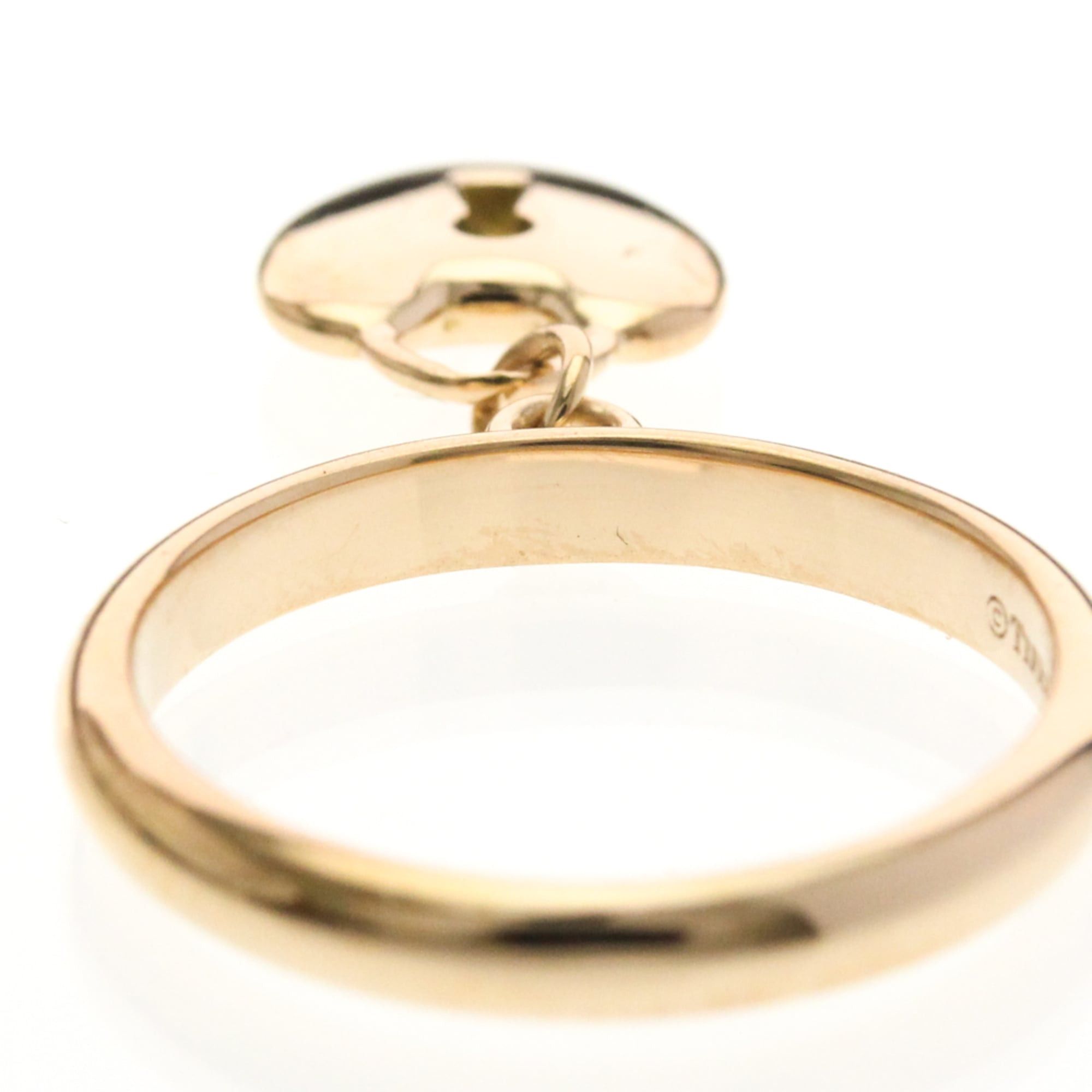 Tiffany & Co. Tiffany Heart Lock Ring Pink Gold (18K) Fashion No Stone Band Ring Pink Gold Size ONE SIZE - 8 Thumbnail