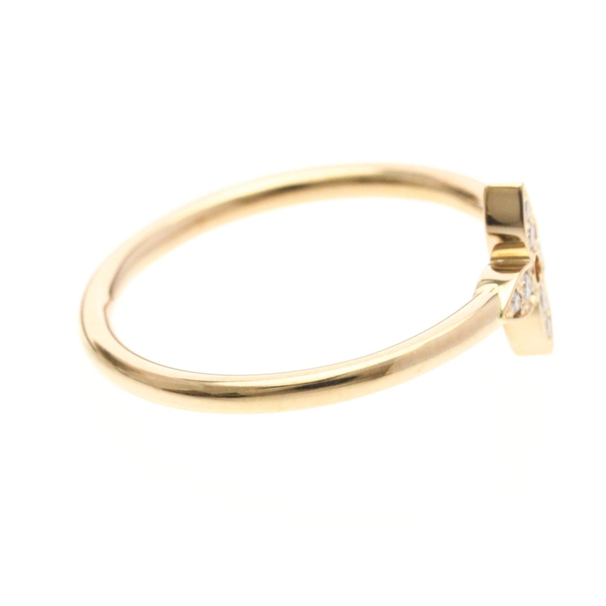 Louis Vuitton Louis Vuitton Ring Idylle Blossom Q0Q50A Pink Gold (18K) Fashion Diamond Band Ring Pink Gold Size ONE SIZE - 4 Thumbnail