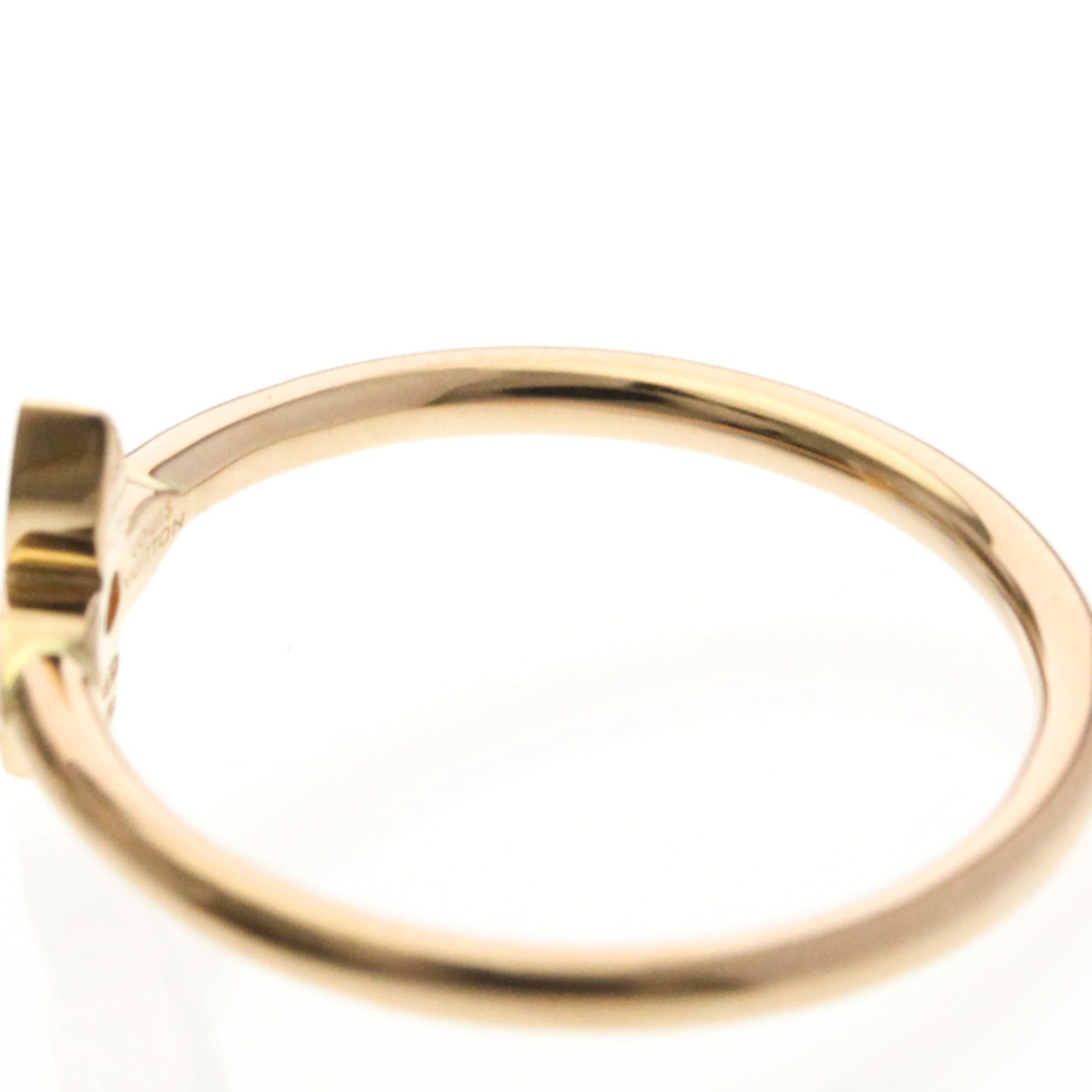 Louis Vuitton Louis Vuitton Ring Idylle Blossom Q0Q50A Pink Gold (18K) Fashion Diamond Band Ring Pink Gold Size ONE SIZE - 6 Thumbnail