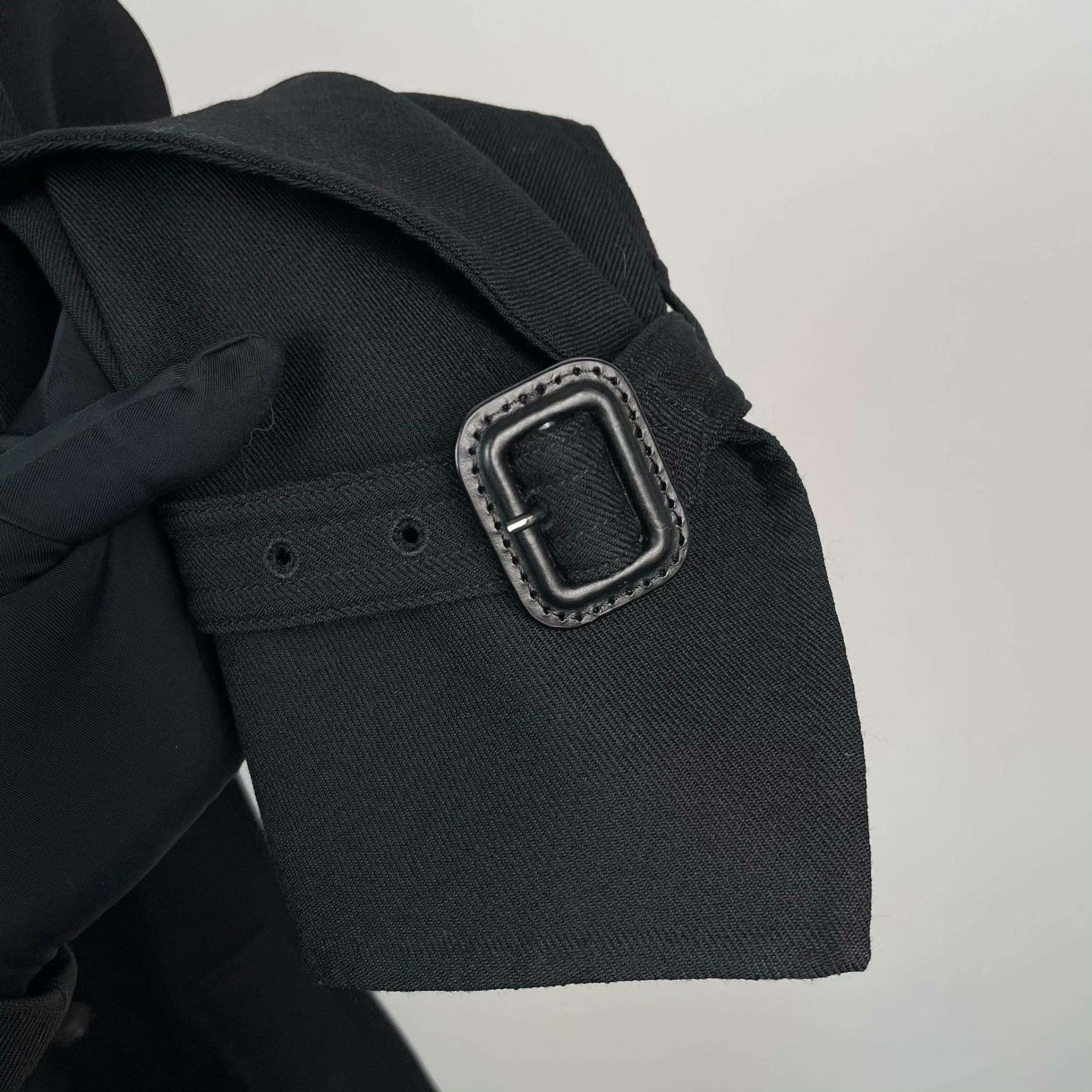 Burberry Burberry Wool Black Hoodie 2XS Men Size US XS / EU 42 / 0 - 3 Thumbnail