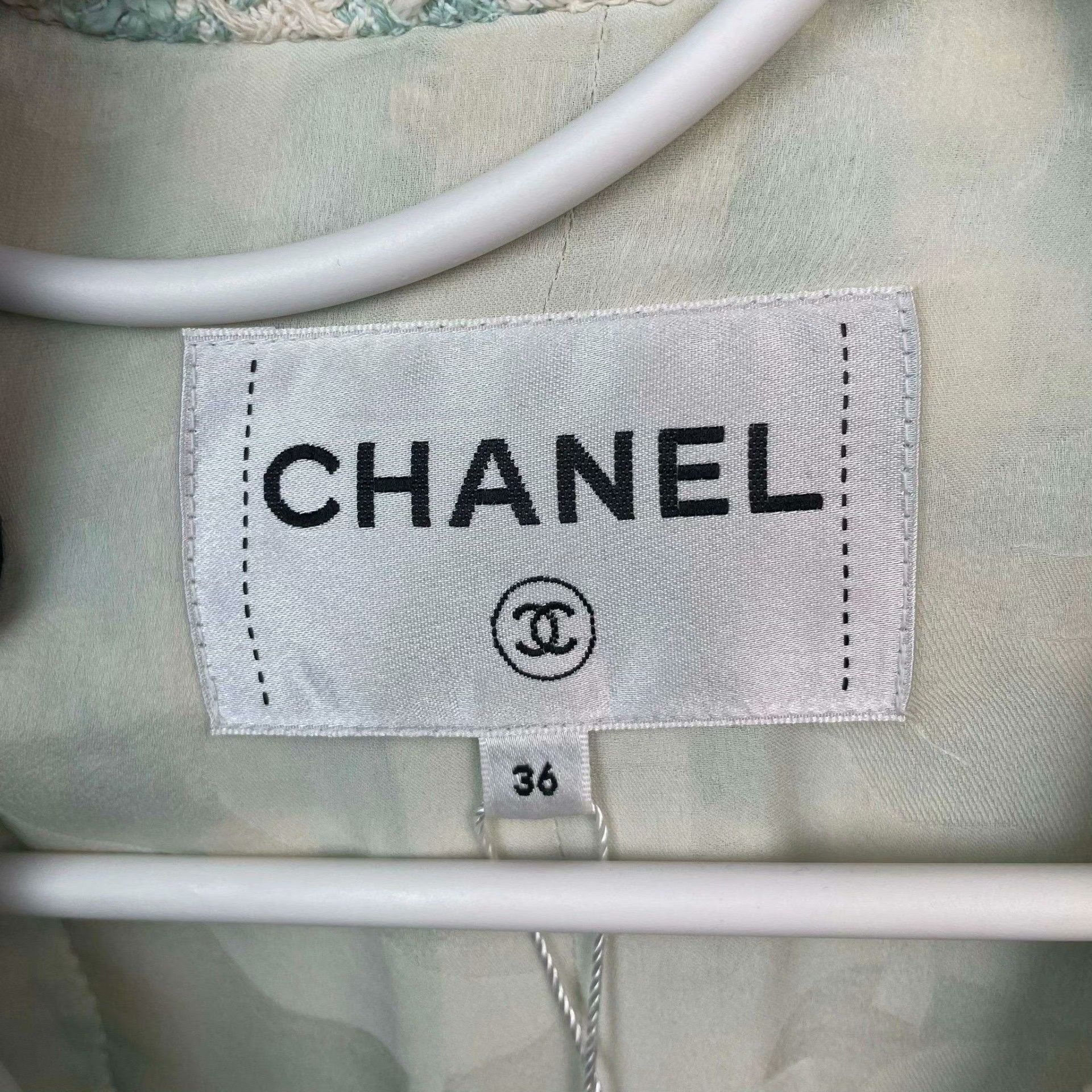 Chanel Chanel Blue Light Jacket 36 Men Size US S / EU 44-46 / 1 - 5 Thumbnail