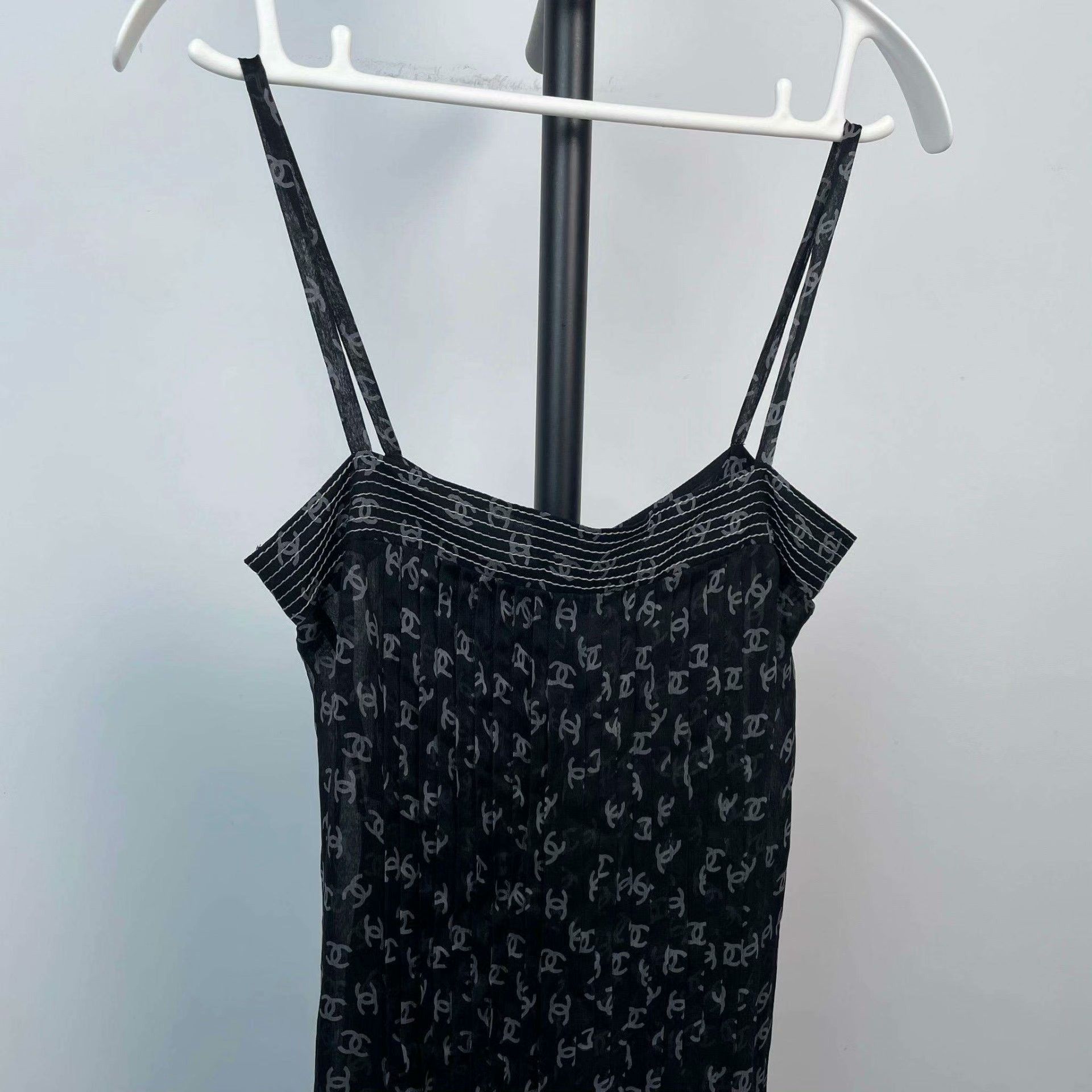 Chanel Chanel Black Mini Dress 34 Women Size XXS / US 00 / IT 34 - 9 Thumbnail