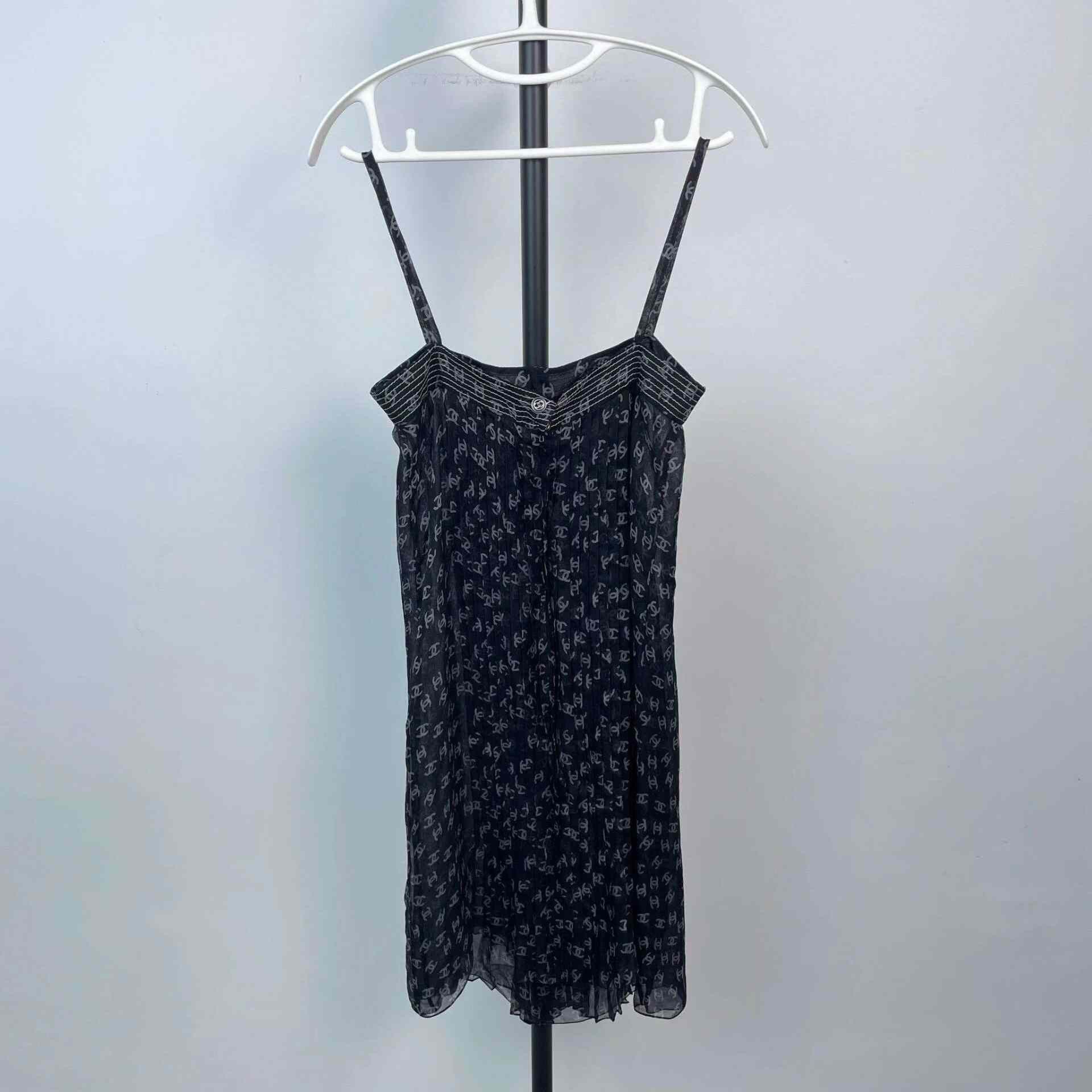 Chanel Chanel Black Mini Dress 34 Women Size XXS / US 00 / IT 34 - 2 Thumbnail