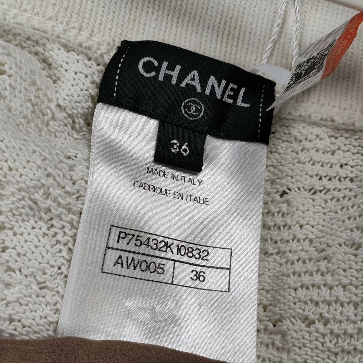 Chanel Chanel Cotton White Pants 36 Women Size 36" / US 14 / IT 50 - 3 Thumbnail