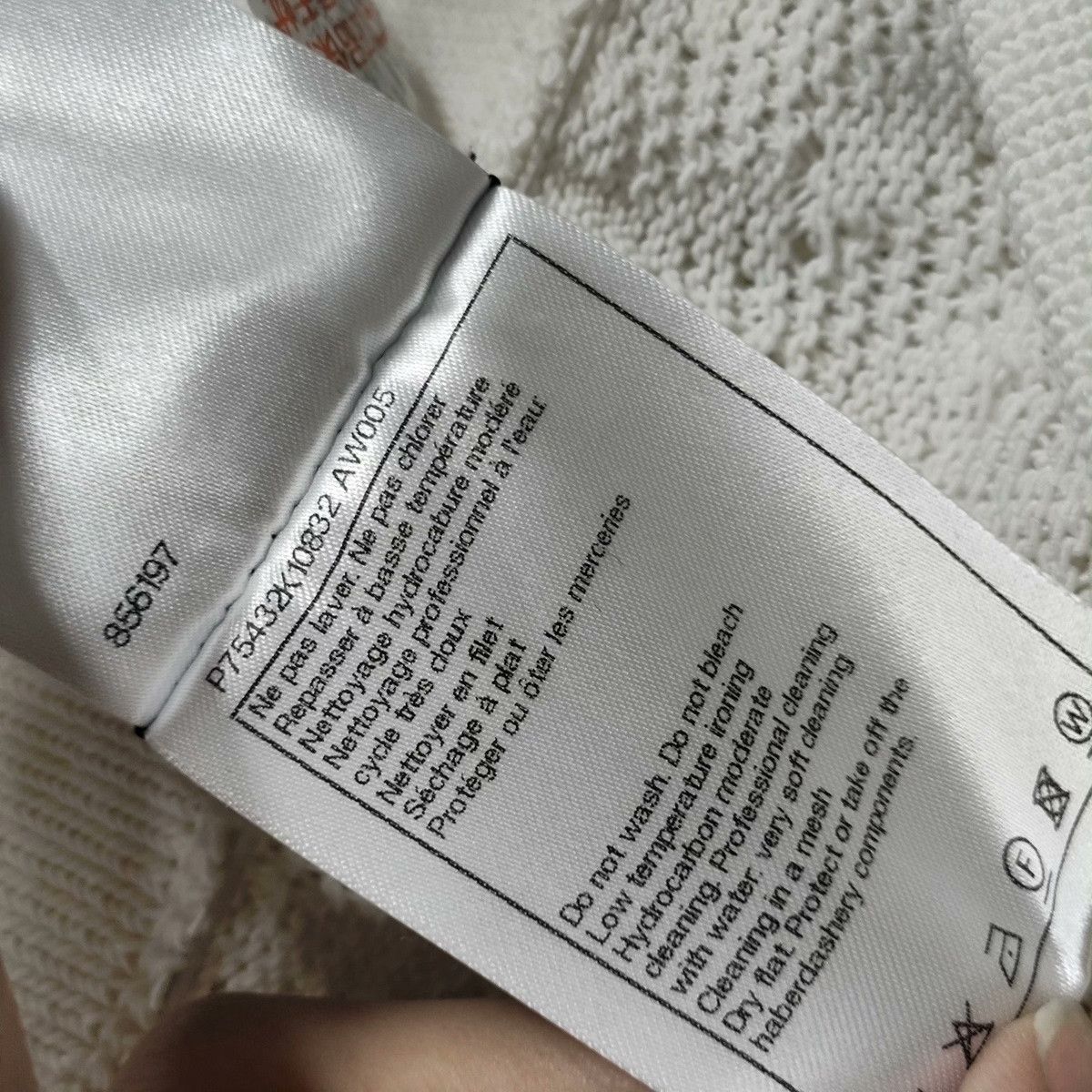 Chanel Chanel Cotton White Pants 36 Women Size 36" / US 14 / IT 50 - 6 Thumbnail