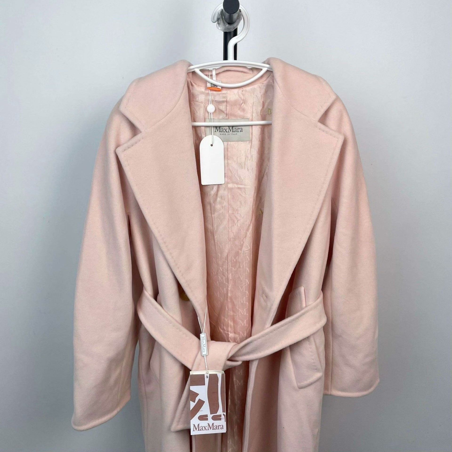 Max Mara Max Mara Wool Pink Coat 32 Women Size XS / US 0-2 / IT 36-38 - 4 Thumbnail