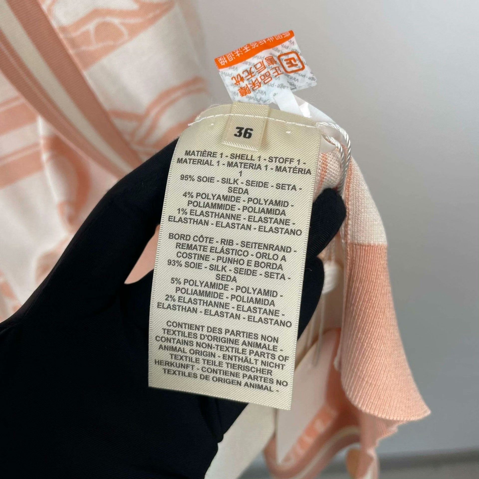 Hermes Hermes Knit Pink Sweater 36 Women Size S / US 4 / IT 40 - 4 Thumbnail
