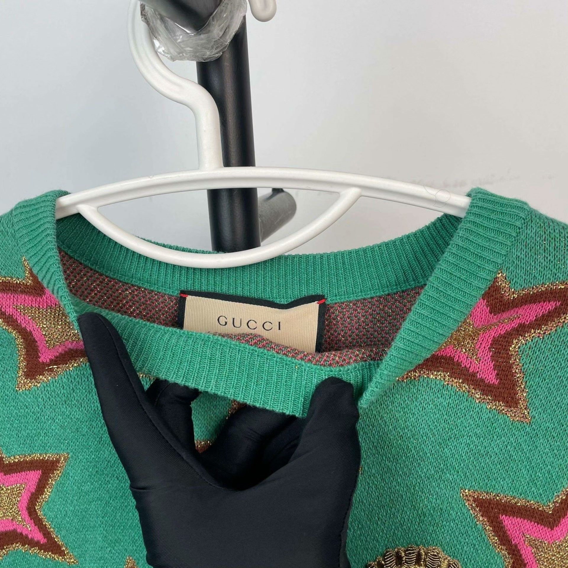 Gucci Gucci Green Sweater S Women Size S / US 4 / IT 40 - 4 Thumbnail