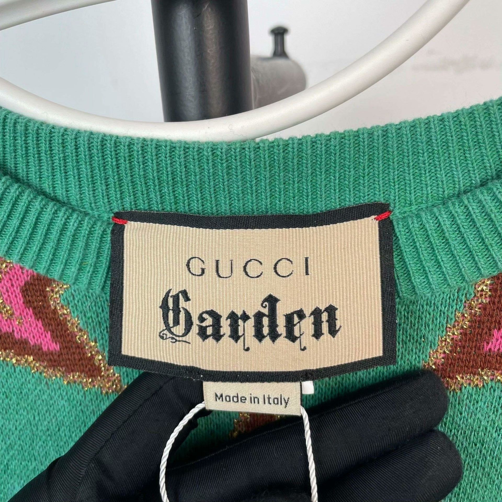 Gucci Gucci Green Sweater S Women Size S / US 4 / IT 40 - 3 Thumbnail