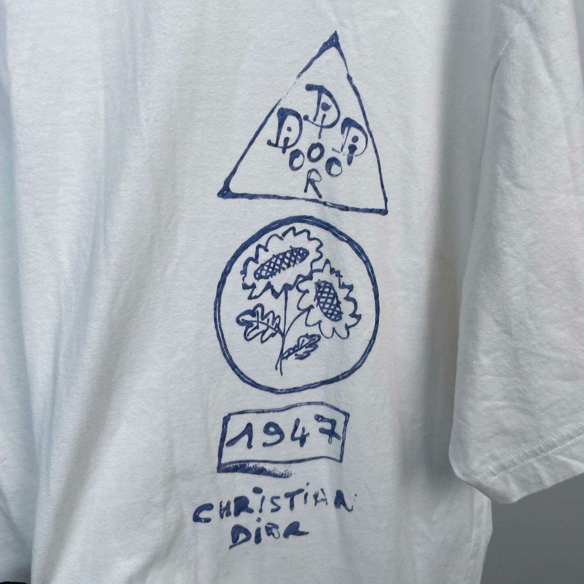 Dior Dior White T-Shirt L Women Size L / US 10 / IT 46 - 9 Thumbnail