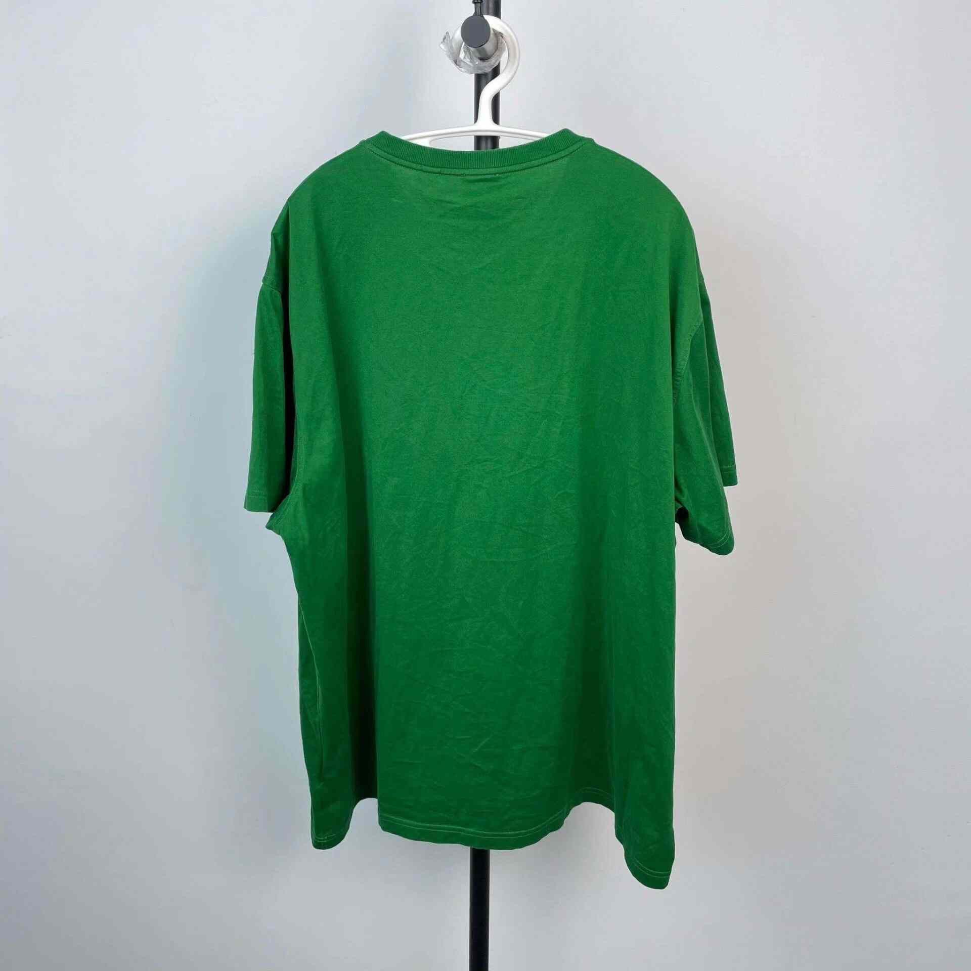 Burberry Burberry Retro Embroidered Green T-Shirt XXL Men Size US XXL / EU 58 / 5 - 2 Thumbnail