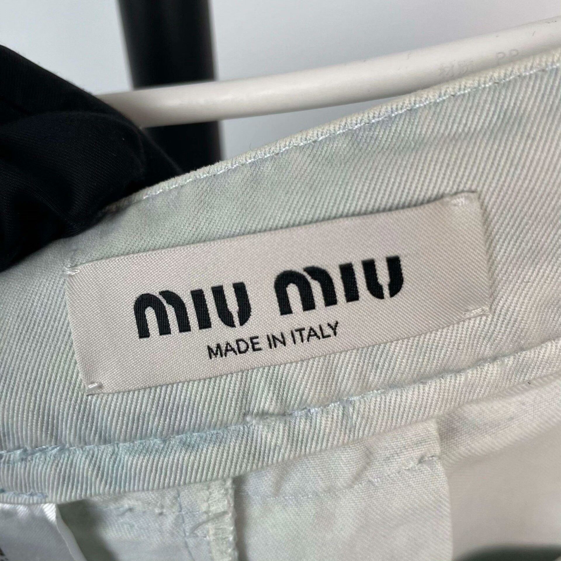 Miu Miu Miu Miu Denim Cotton Blue Skirt 36 Women Size 36" / US 14 / IT 50 - 4 Thumbnail