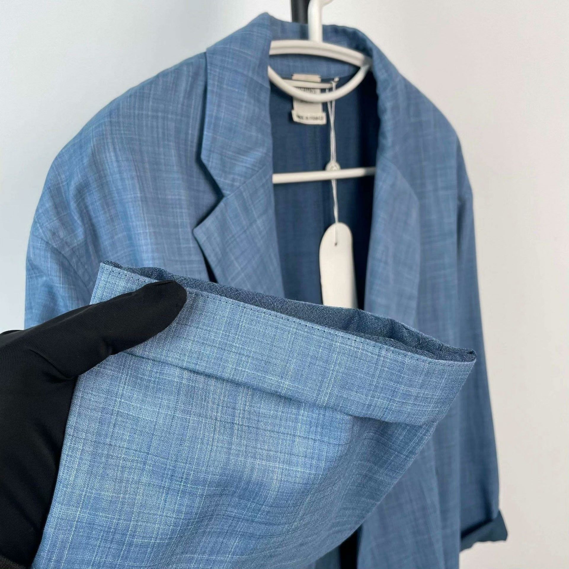 Hermes Hermes Formal Blue Hoodie S Men Size US S / EU 44-46 / 1 - 9 Thumbnail