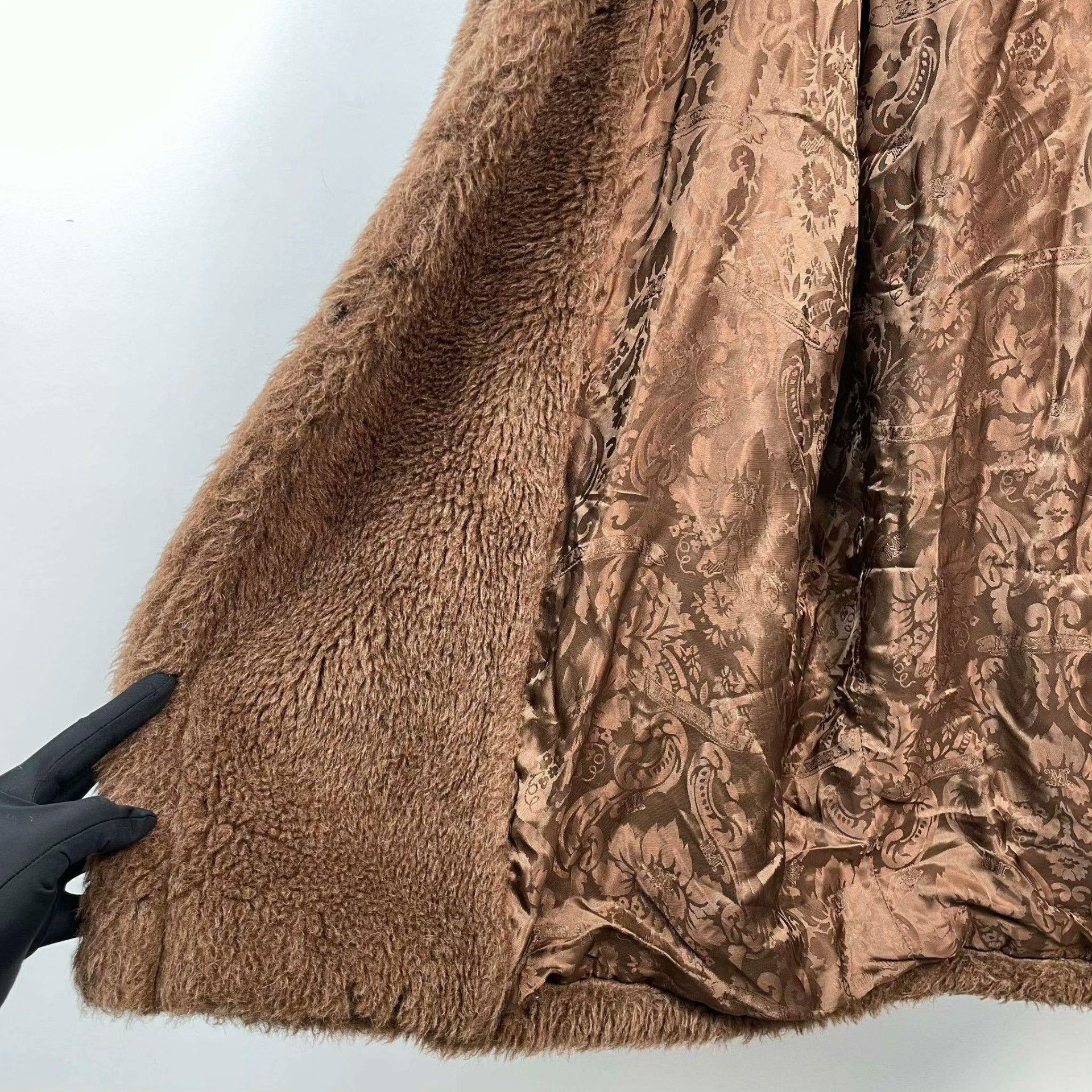 Max Mara Max Mara Long Brown Coat XS Women Size XS / US 0-2 / IT 36-38 - 9 Thumbnail