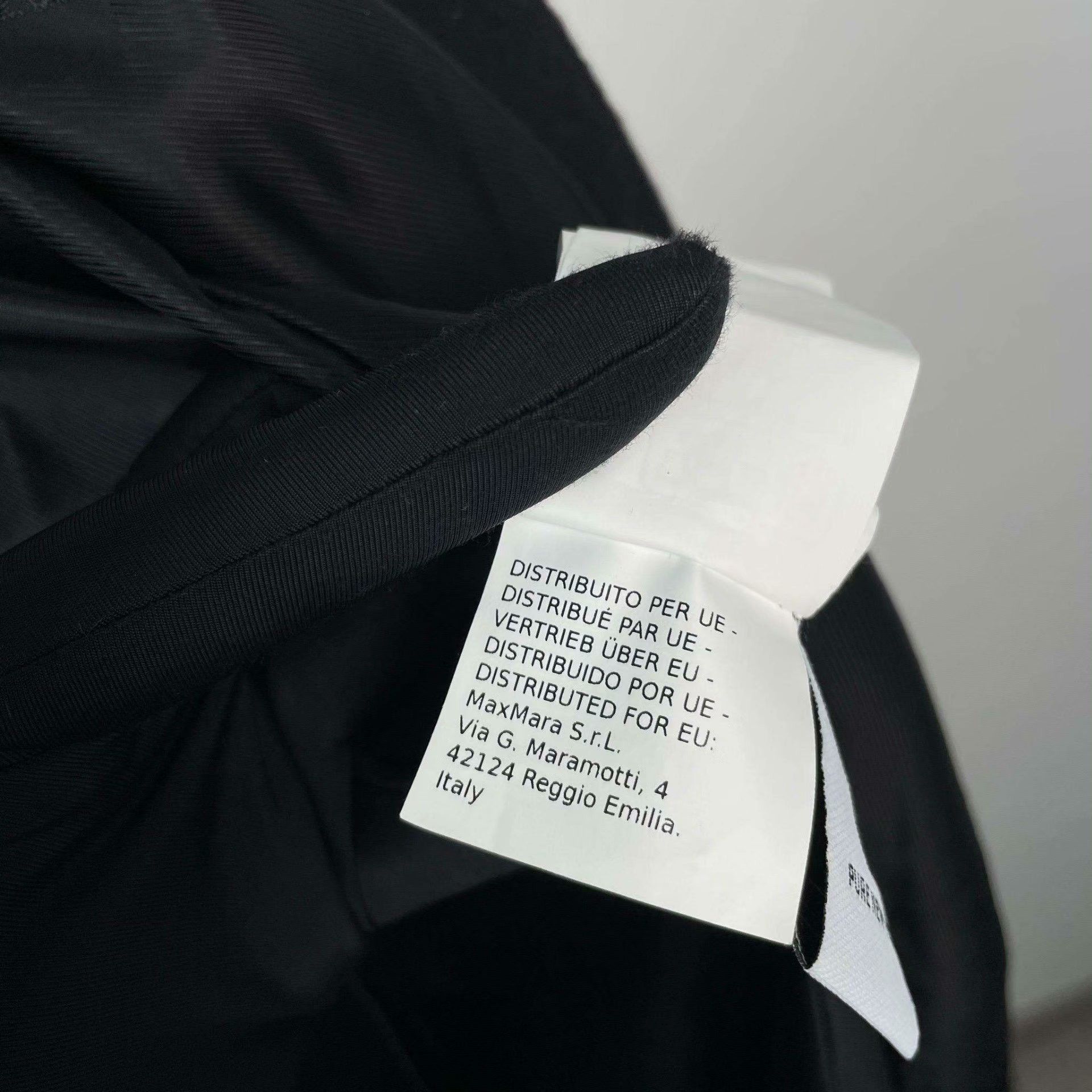 Max Mara Max Mara Wool Black Coat 50 Women Size XL / US 12-14 / IT 48-50 - 8 Thumbnail