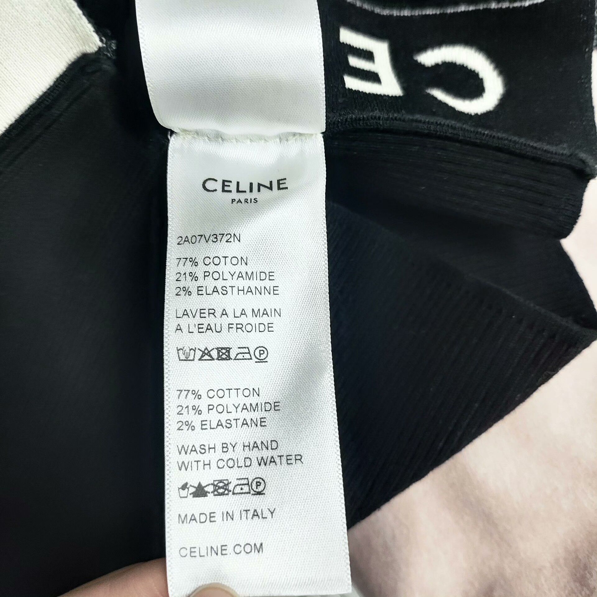 Celine Celine Black Tank Top XS Women Size XS / US 0-2 / IT 36-38 - 5 Thumbnail