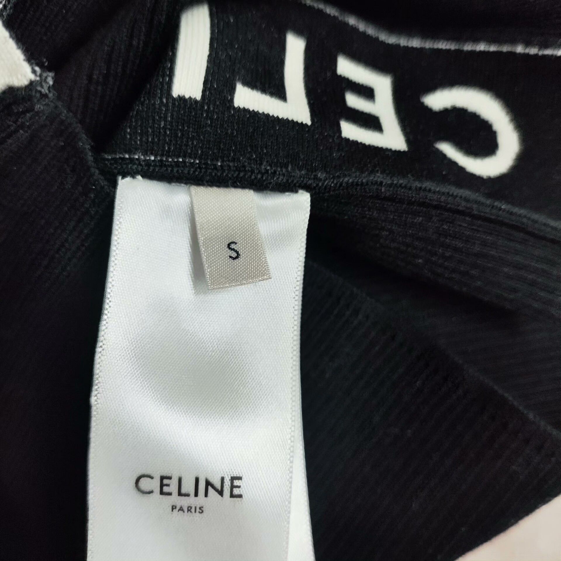Celine Celine Black Tank Top XS Women Size XS / US 0-2 / IT 36-38 - 4 Thumbnail