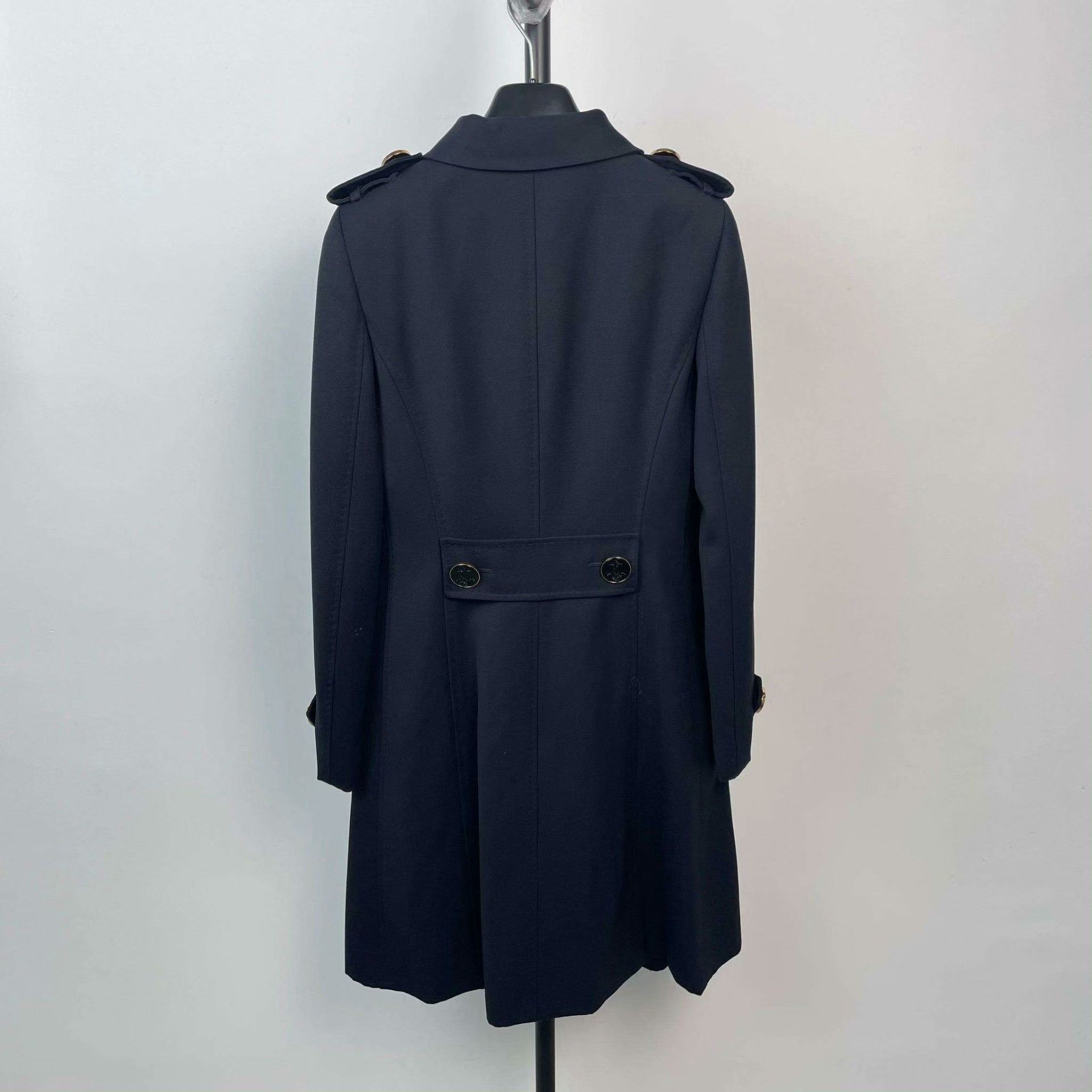 Dolce & Gabbana Dolce & Gabbana Black Coat 38 Women Size S / US 4 / IT 40 - 2 Thumbnail