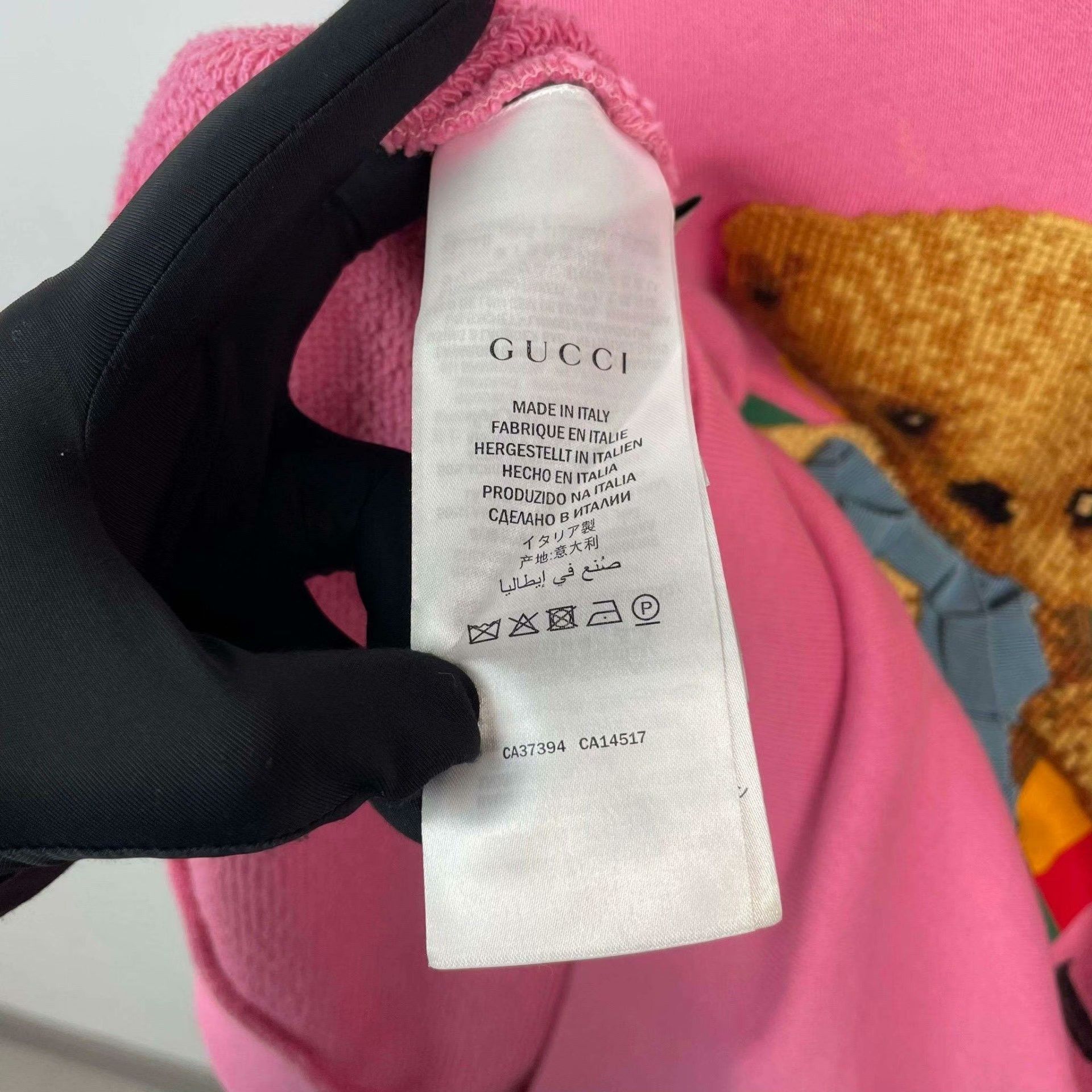 Gucci Gucci Cotton Pink T-Shirt XS Women Size XS / US 0-2 / IT 36-38 - 6 Thumbnail