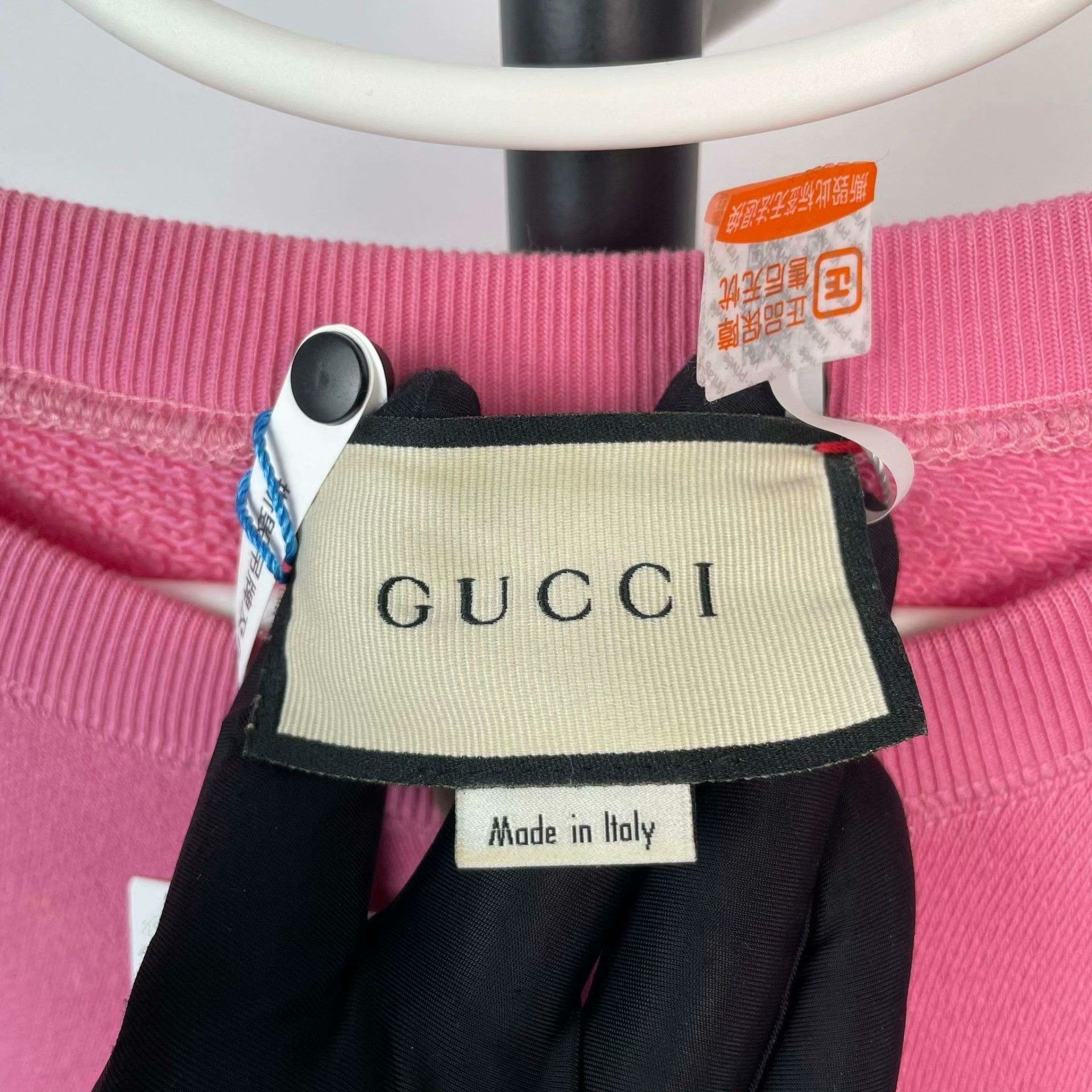 Gucci Gucci Cotton Pink T-Shirt XS Women Size XS / US 0-2 / IT 36-38 - 4 Thumbnail