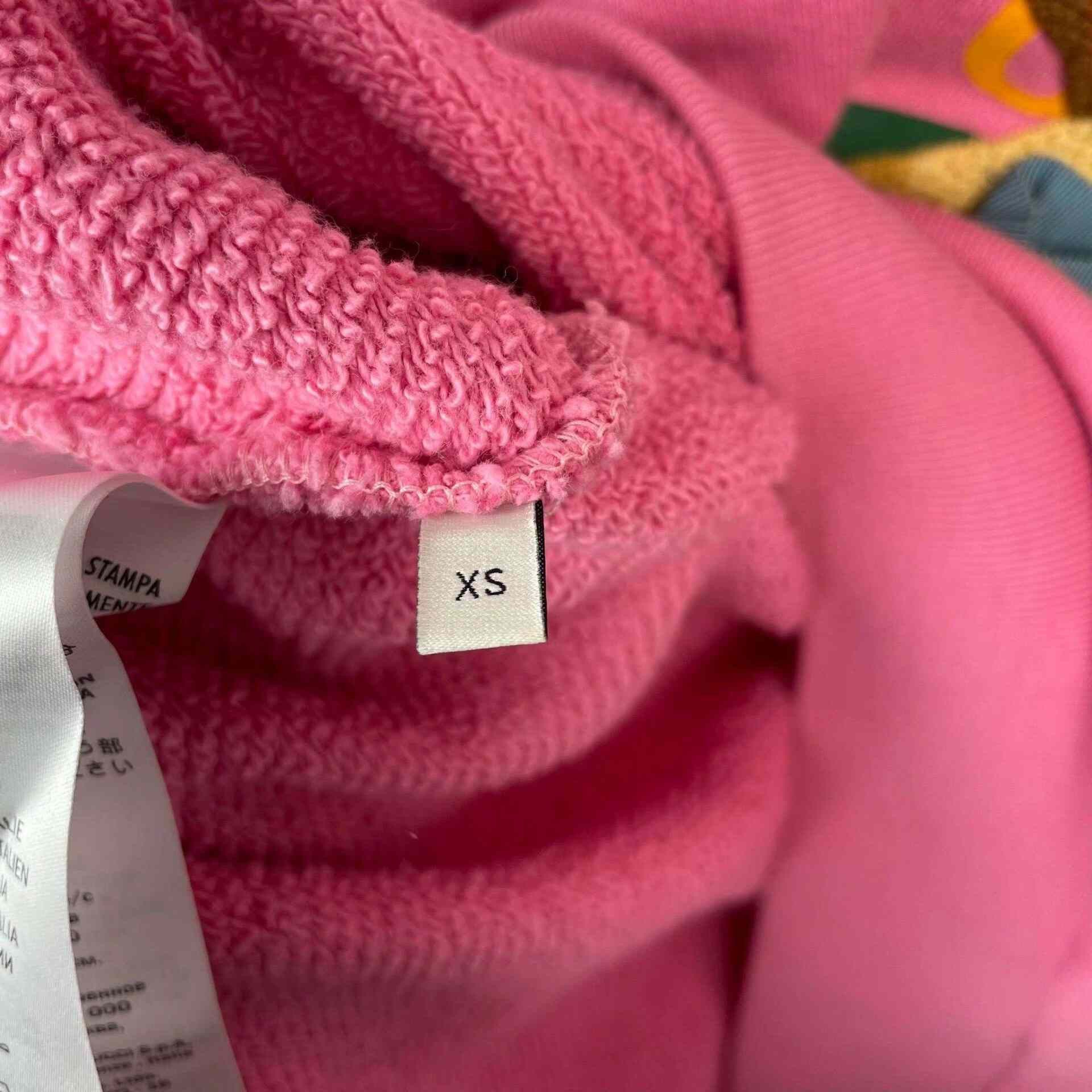 Gucci Gucci Cotton Pink T-Shirt XS Women Size XS / US 0-2 / IT 36-38 - 5 Thumbnail
