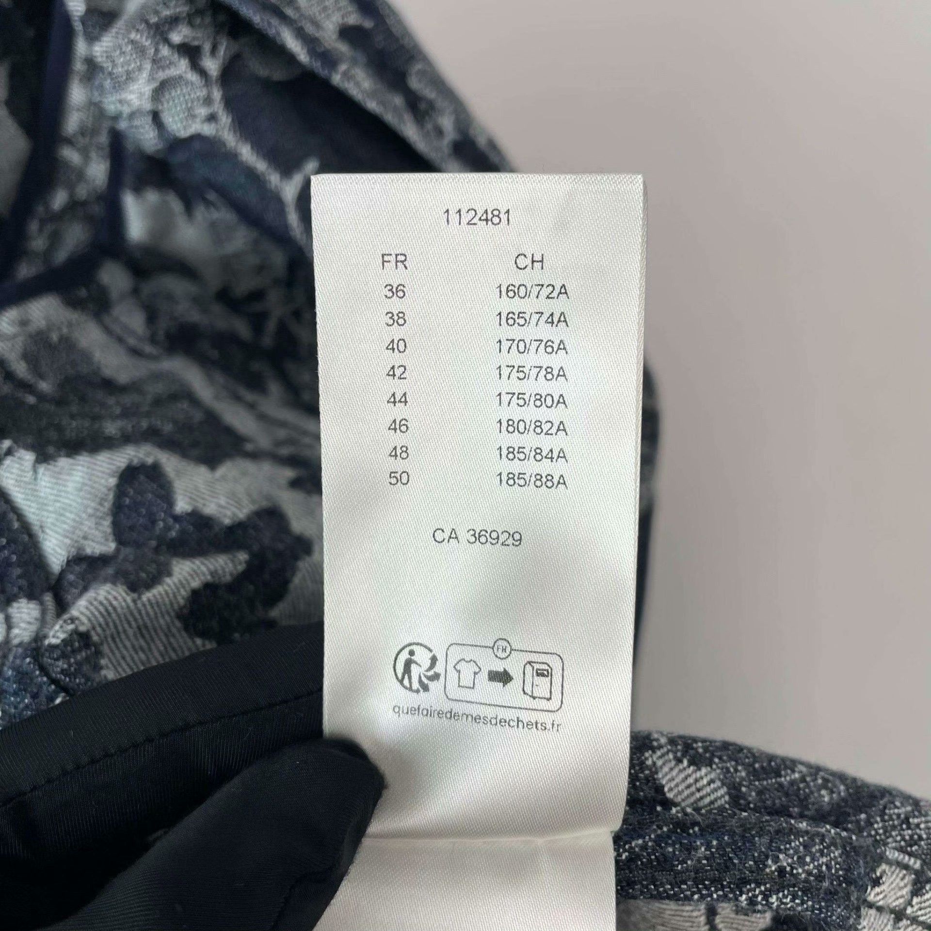 Louis Vuitton Louis Vuitton Denim Printed Blue Shirt M Men Size US M / EU 48-50 / 2 - 6 Thumbnail
