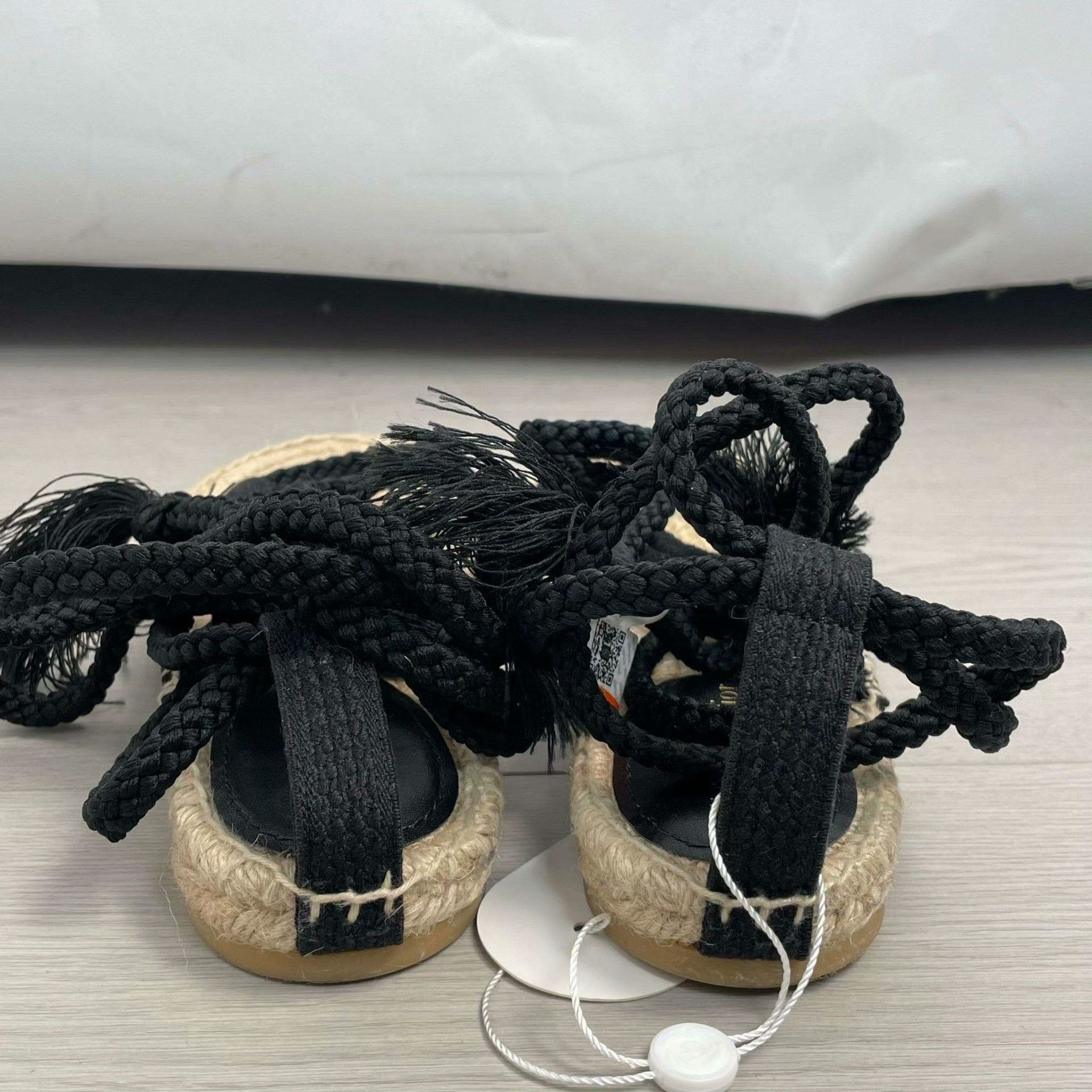 Dior Dior Knit Black Sandals 39 Women Size US 8.5 / IT 38.5 - 6 Thumbnail