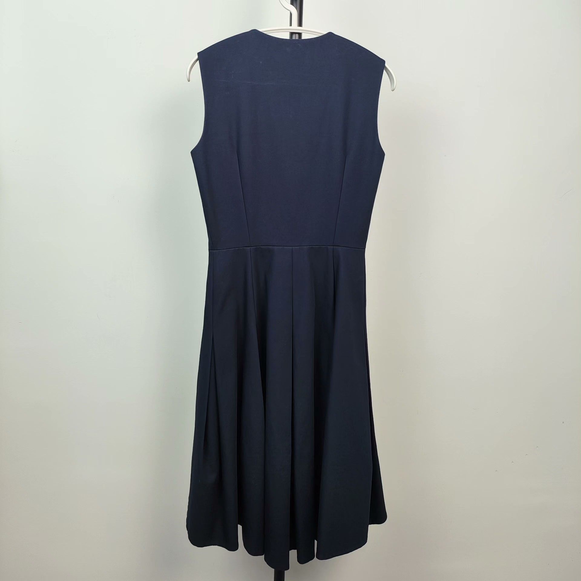 Dior Dior Cotton Blue Dress L Women Size L / US 10 / IT 46 - 2 Thumbnail