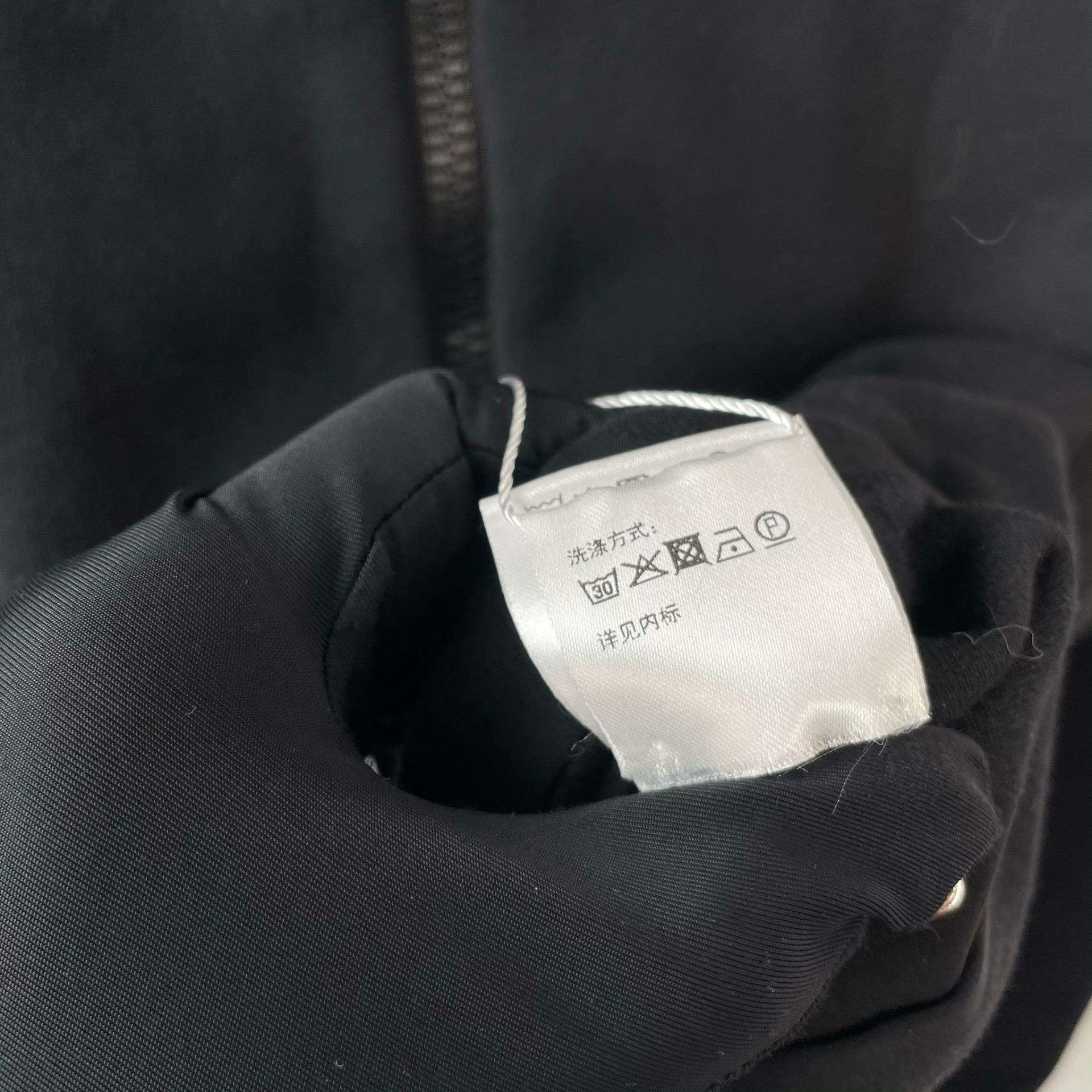 Hermes Hermes Thermal Cotton Black Hoodie M Men Size US M / EU 48-50 / 2 - 6 Thumbnail