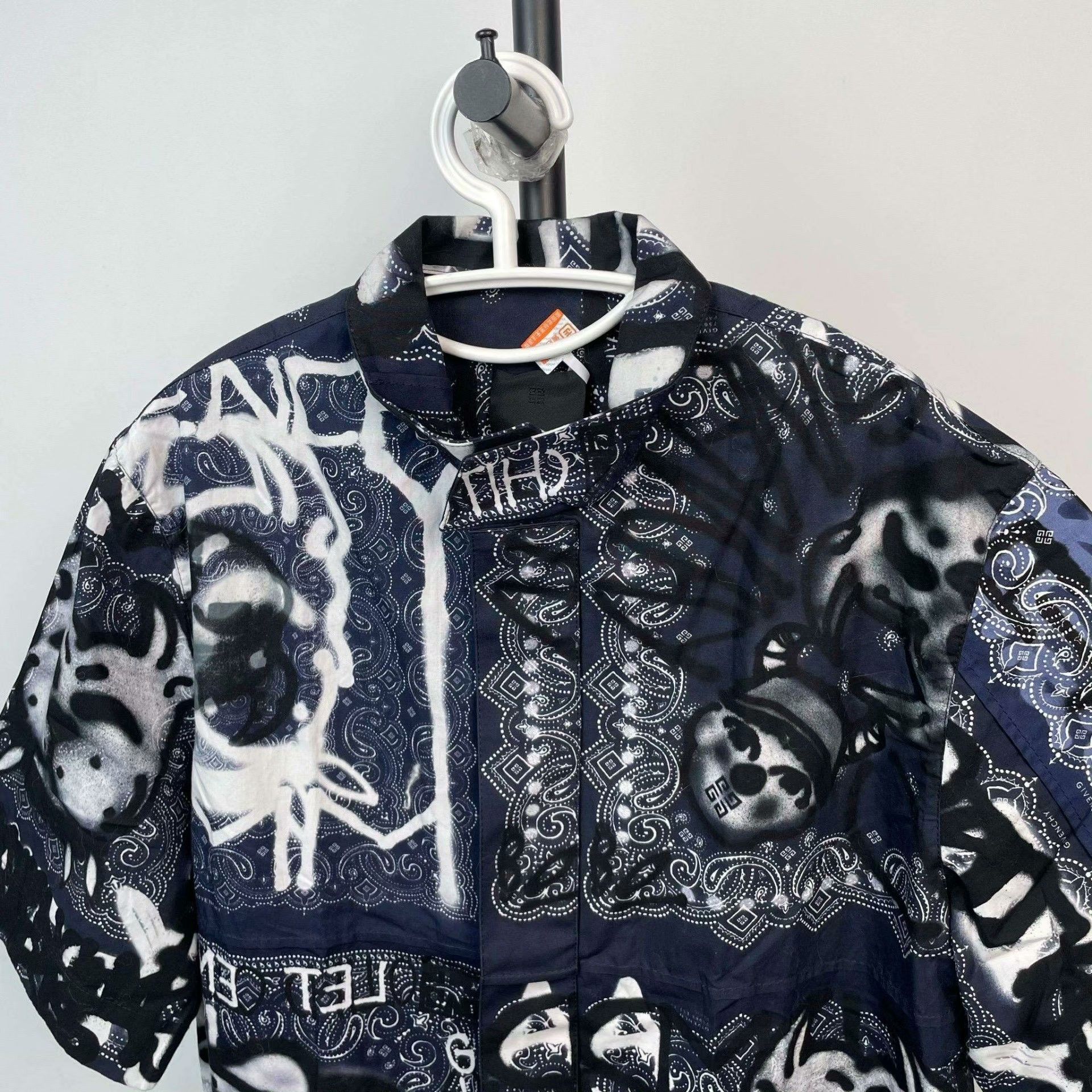 Givenchy Givenchy Collab Printed Blue Shirt M Men Size US M / EU 48-50 / 2 - 9 Thumbnail