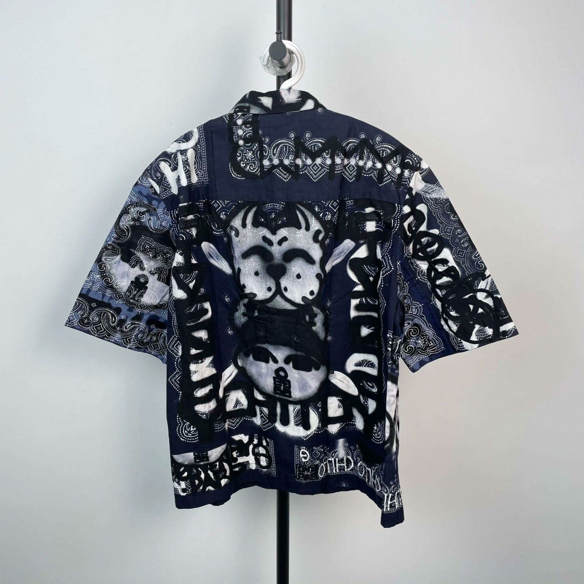 Givenchy Givenchy Collab Printed Blue Shirt M Men Size US M / EU 48-50 / 2 - 2 Thumbnail