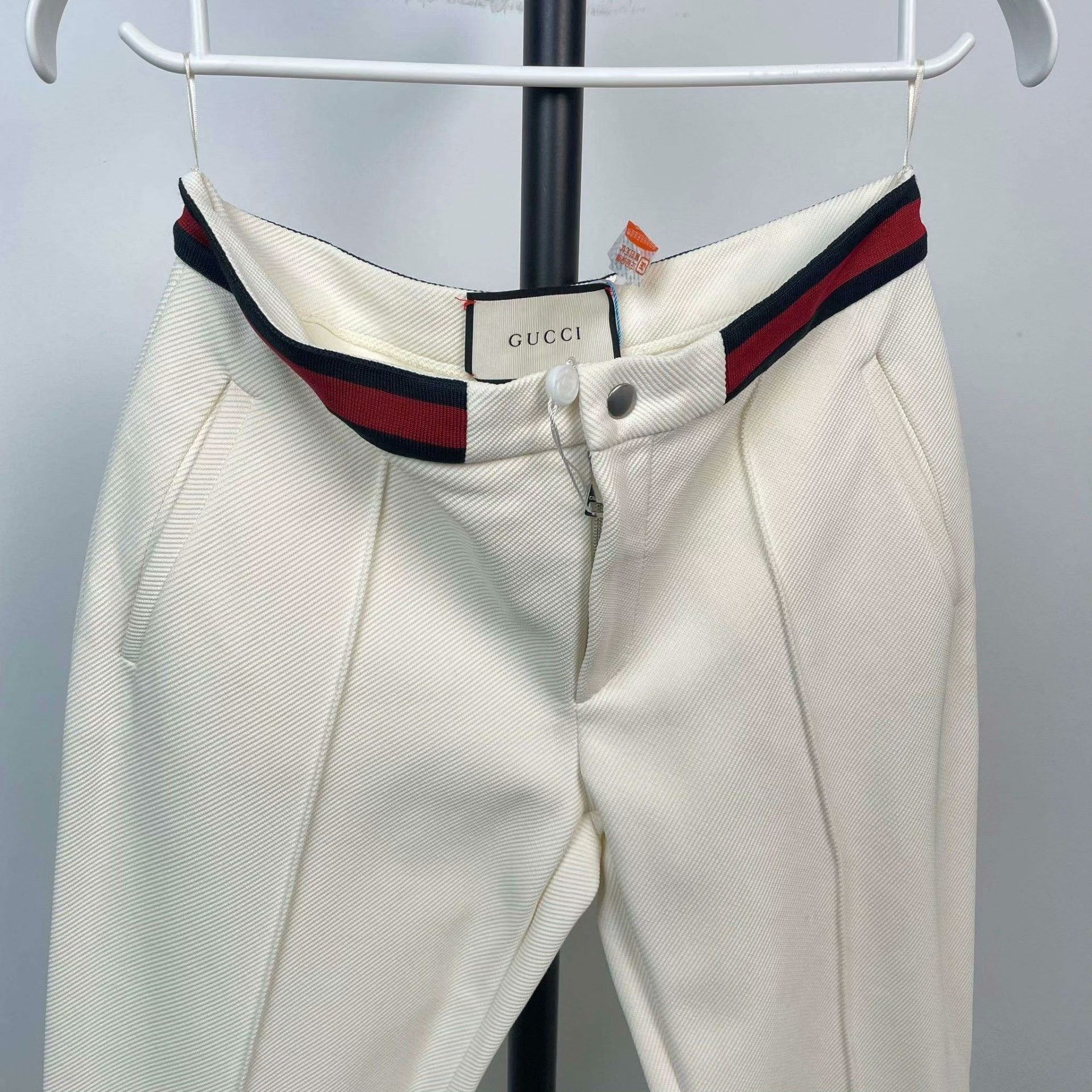 Gucci Gucci White Pants 36 Women Size 36" / US 14 / IT 50 - 3 Thumbnail