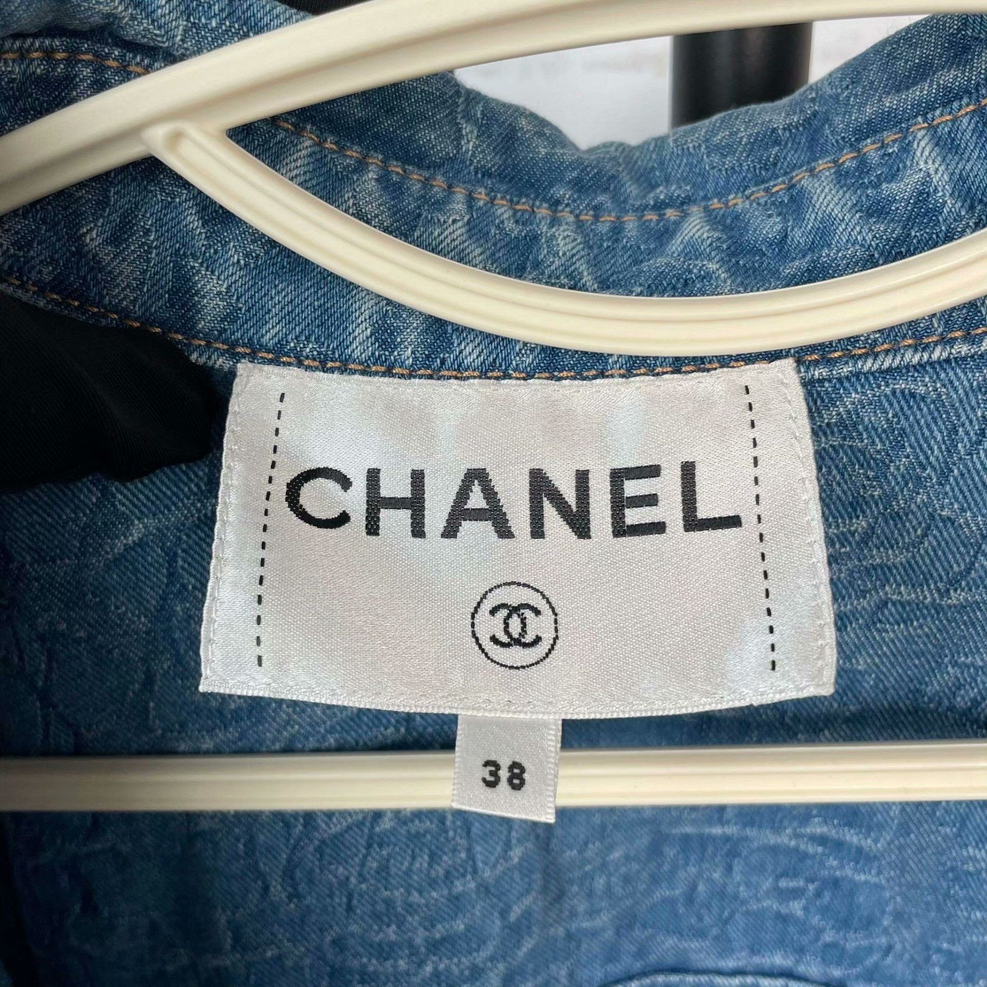 Chanel Chanel Denim Blue Vest 23 Women Size XS / US 0-2 / IT 36-38 - 5 Thumbnail