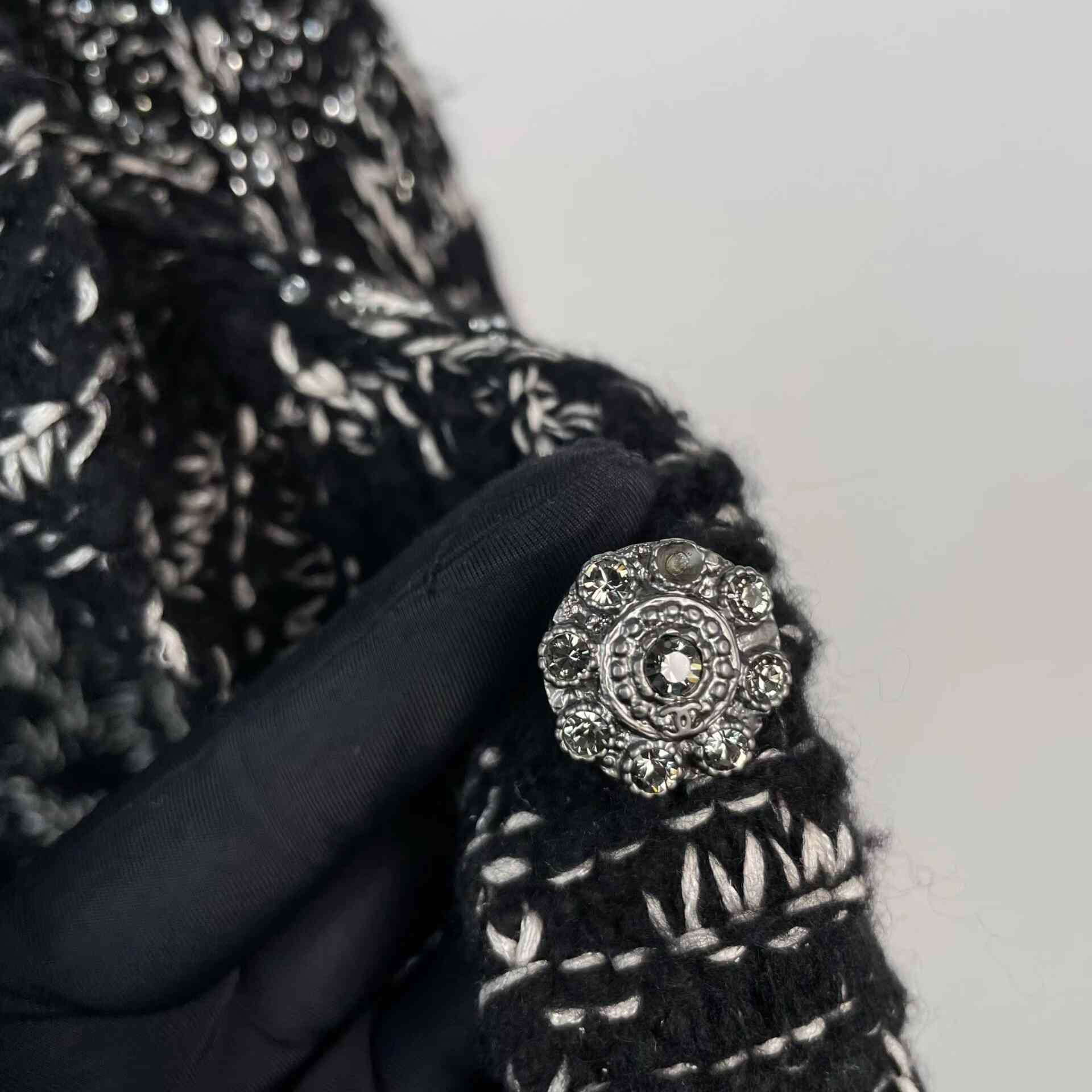Chanel Chanel Black Jacket 2XS Women Size XS / US 0-2 / IT 36-38 - 8 Thumbnail