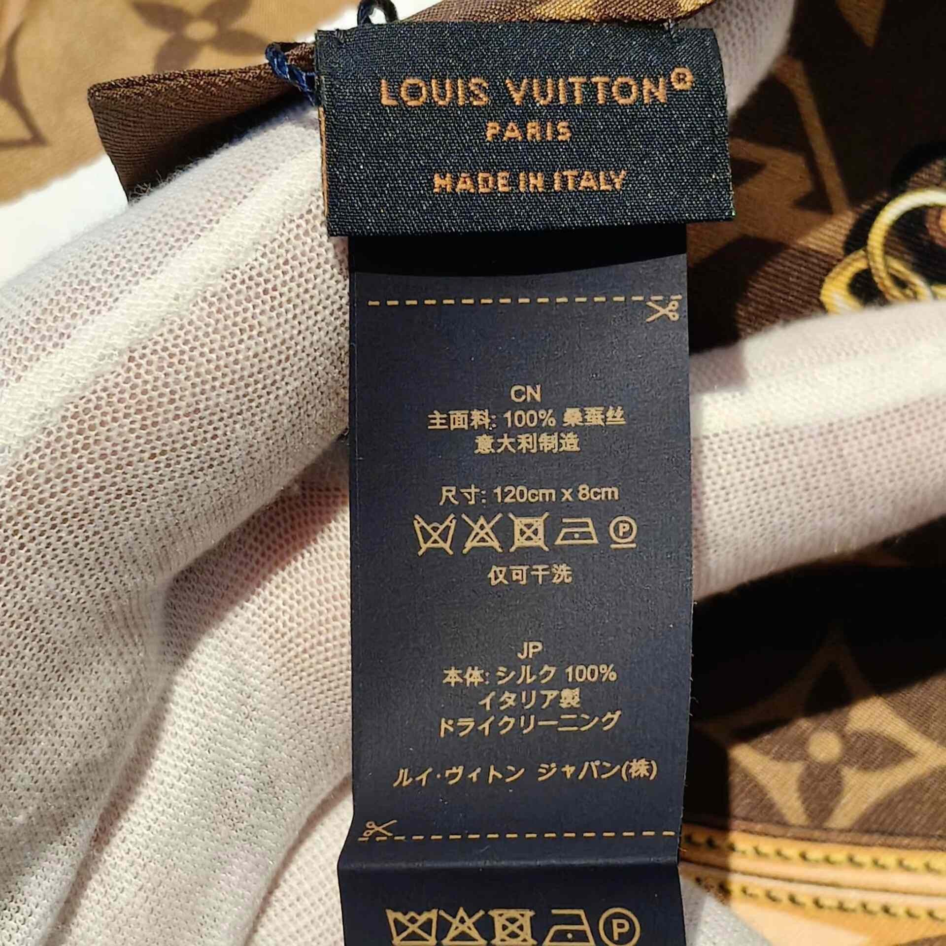 Louis Vuitton Louis Vuitton Scarf L Men Size ONE SIZE - 3 Thumbnail