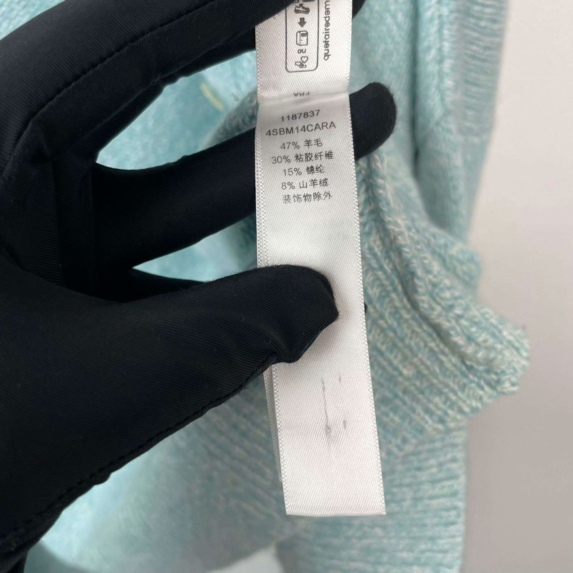 Dior Dior Knit Blue Sweater 37 Women Size S / US 4 / IT 40 - 8 Thumbnail