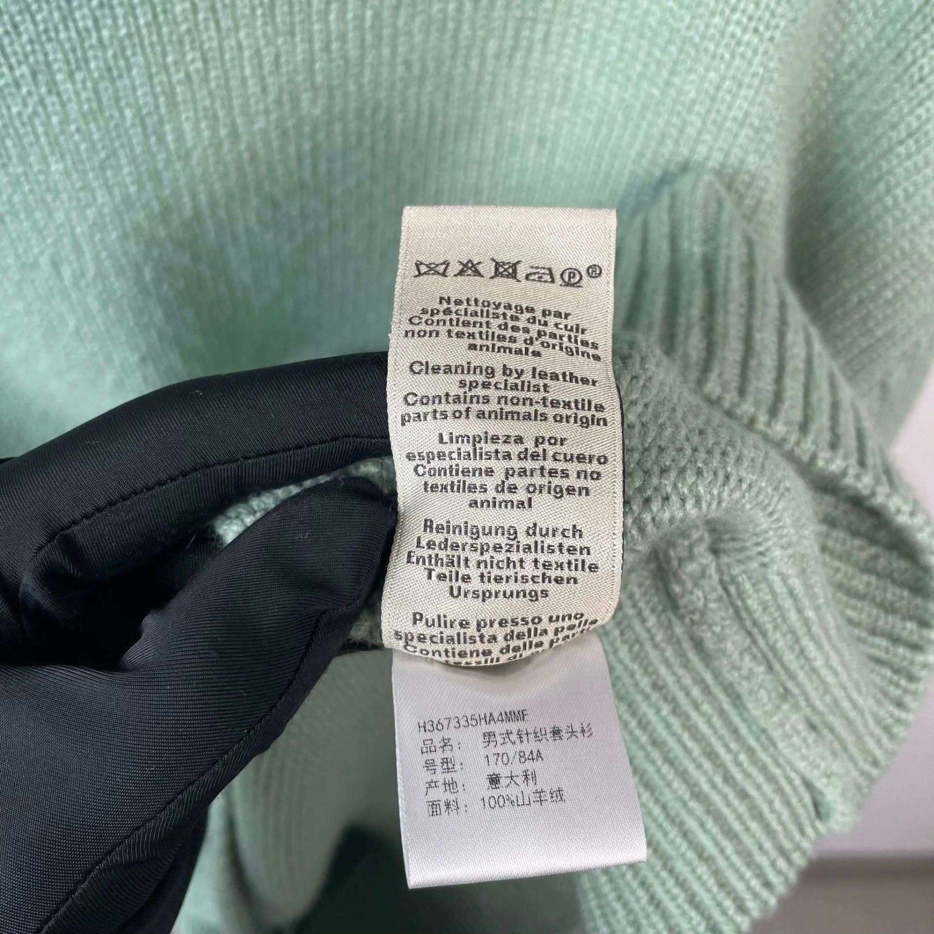 Hermes Hermes Green Sweater M Women Size M / US 6-8 / IT 42-44 - 5 Thumbnail