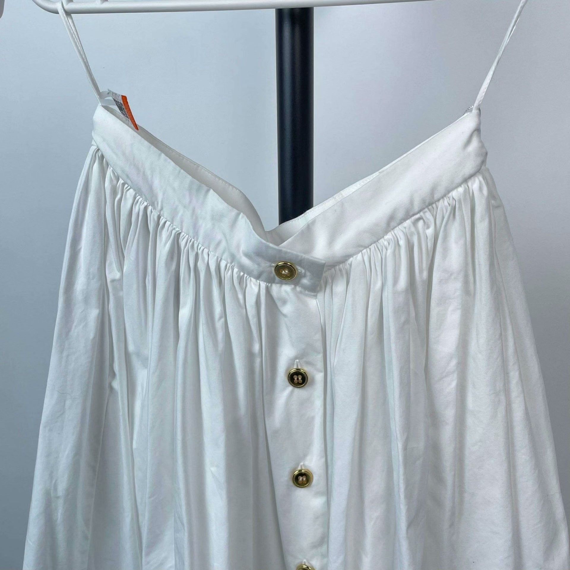 Miu Miu Miu Miu White Skirt 2XS Women Size 28" / US 6 / IT 42 - 3 Thumbnail
