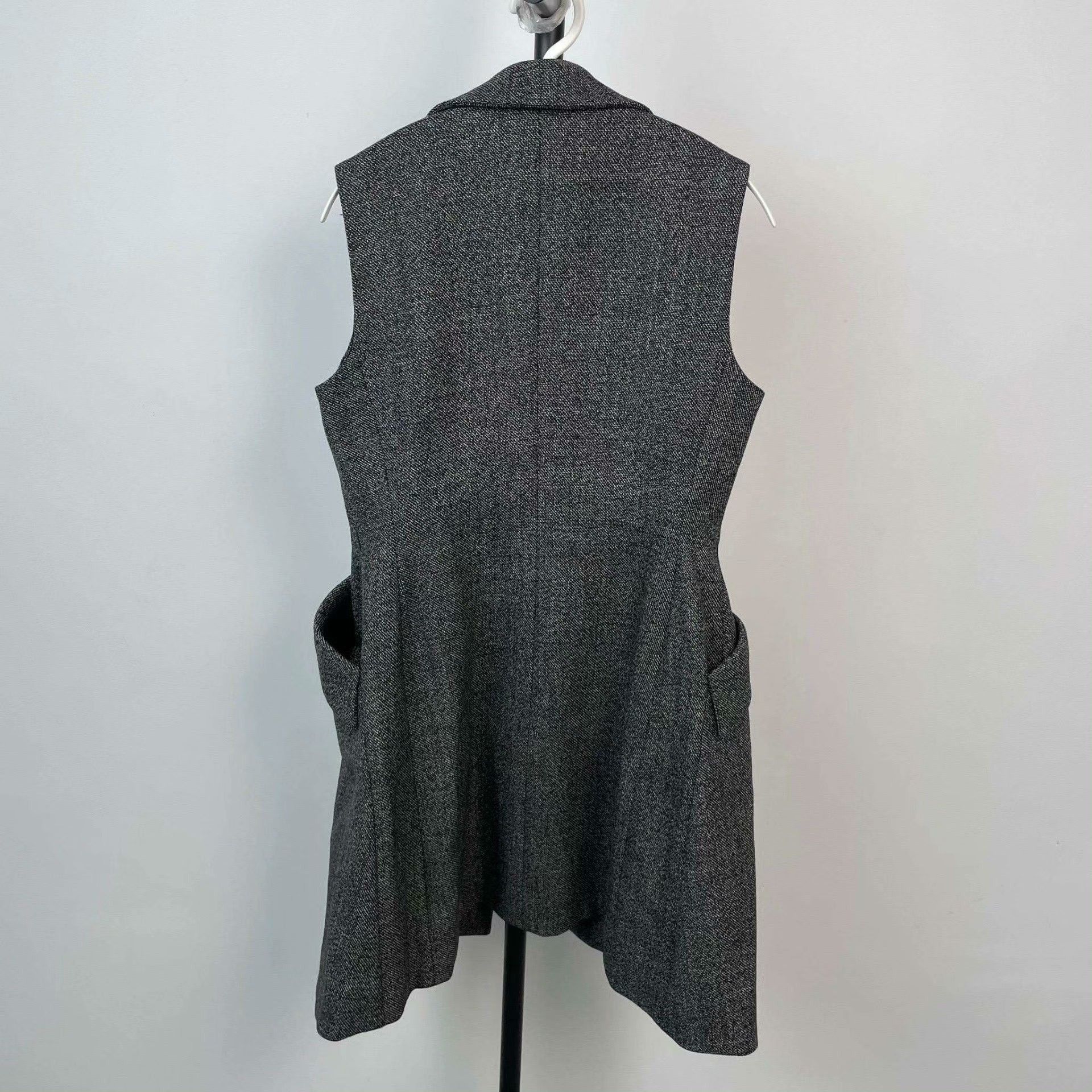Dior Dior Gray Dress 38 Women Size S / US 4 / IT 40 - 2 Thumbnail