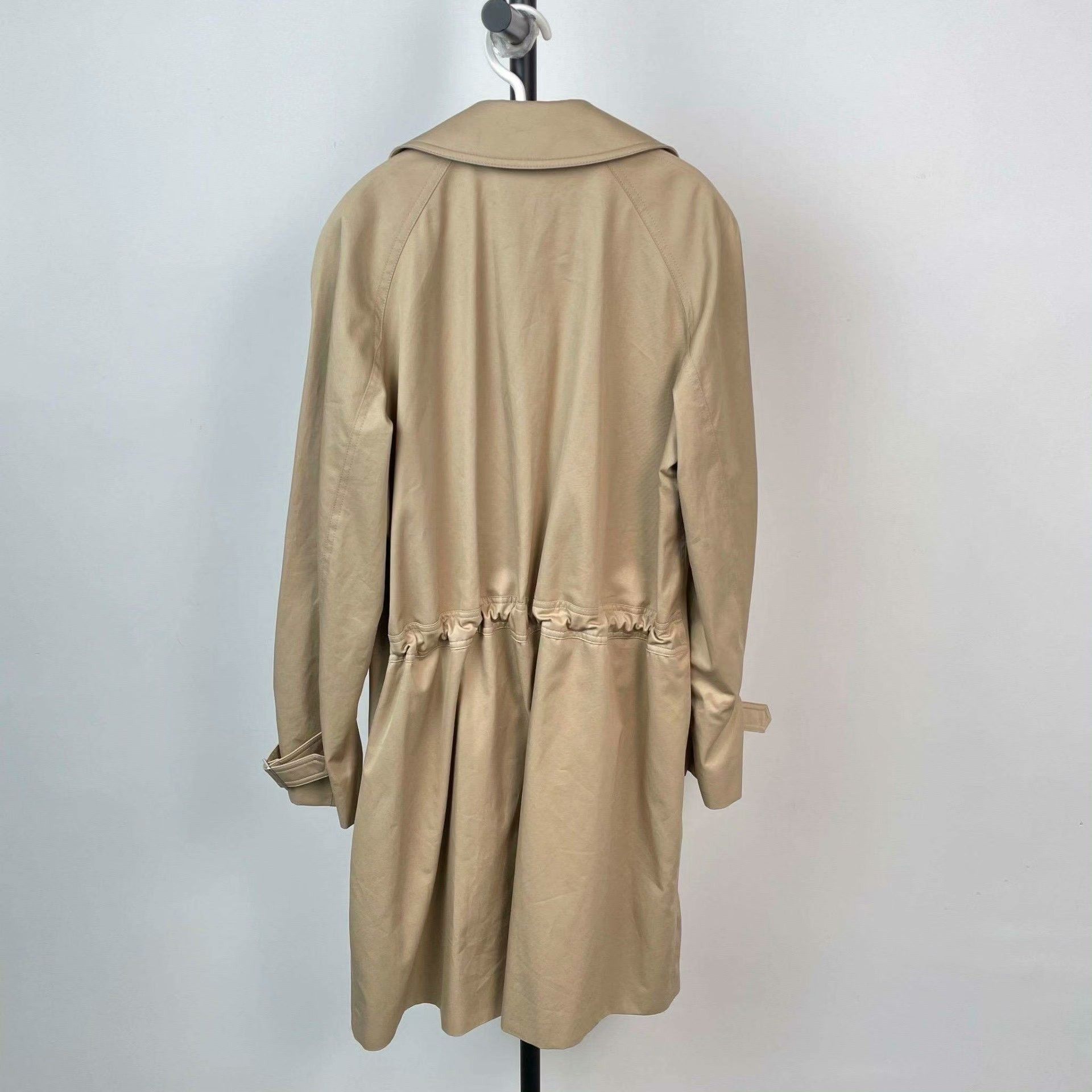 Burberry Burberry Plaid Beige Coat 36 Women Size S / US 4 / IT 40 - 2 Thumbnail