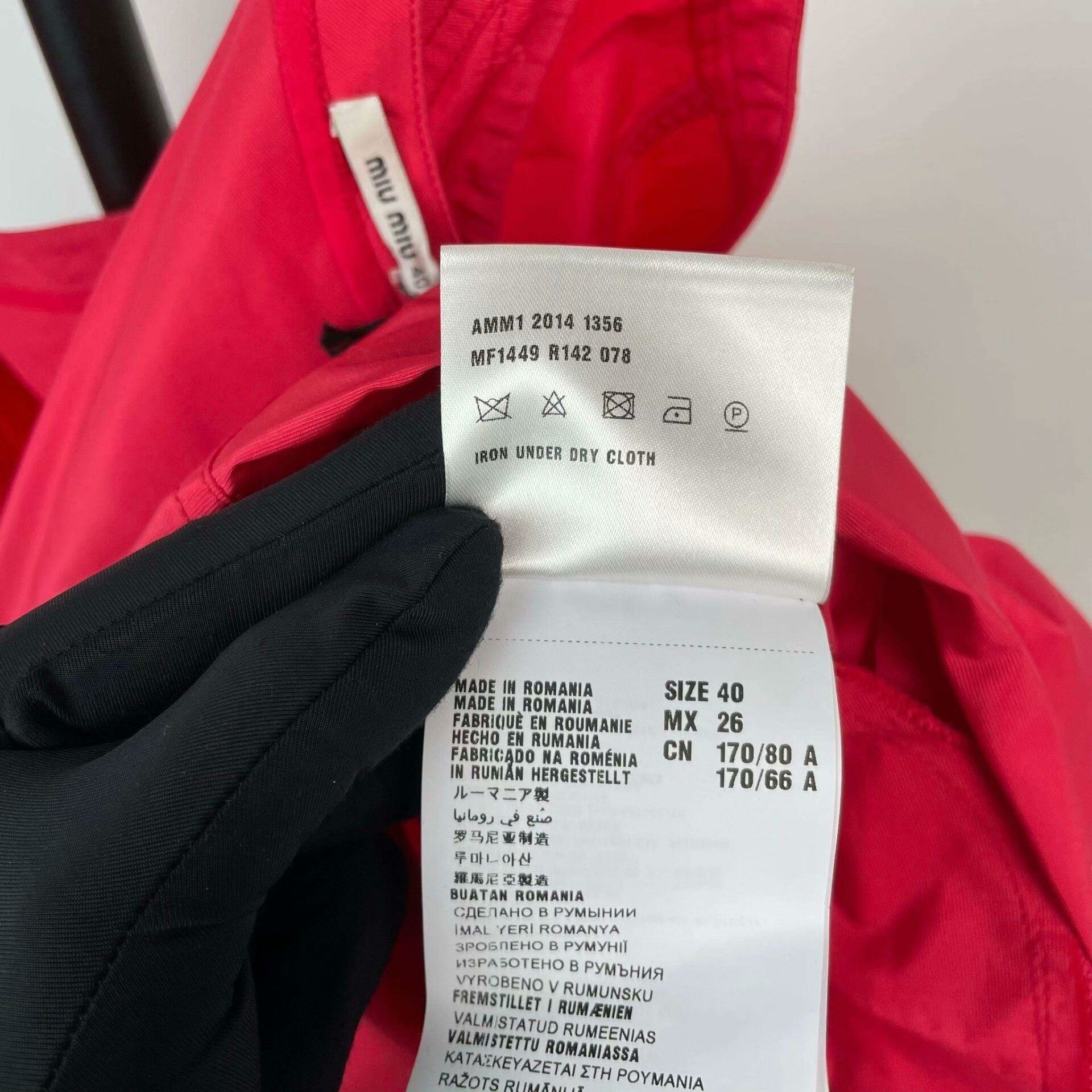 Miu Miu Miu Miu Red Dress 40 Women Size M / US 6-8 / IT 42-44 - 5 Thumbnail