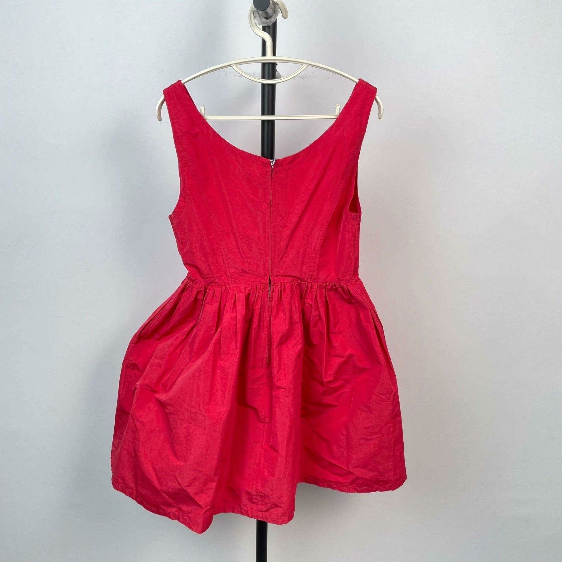 Miu Miu Miu Miu Red Dress 40 Women Size M / US 6-8 / IT 42-44 - 2 Thumbnail