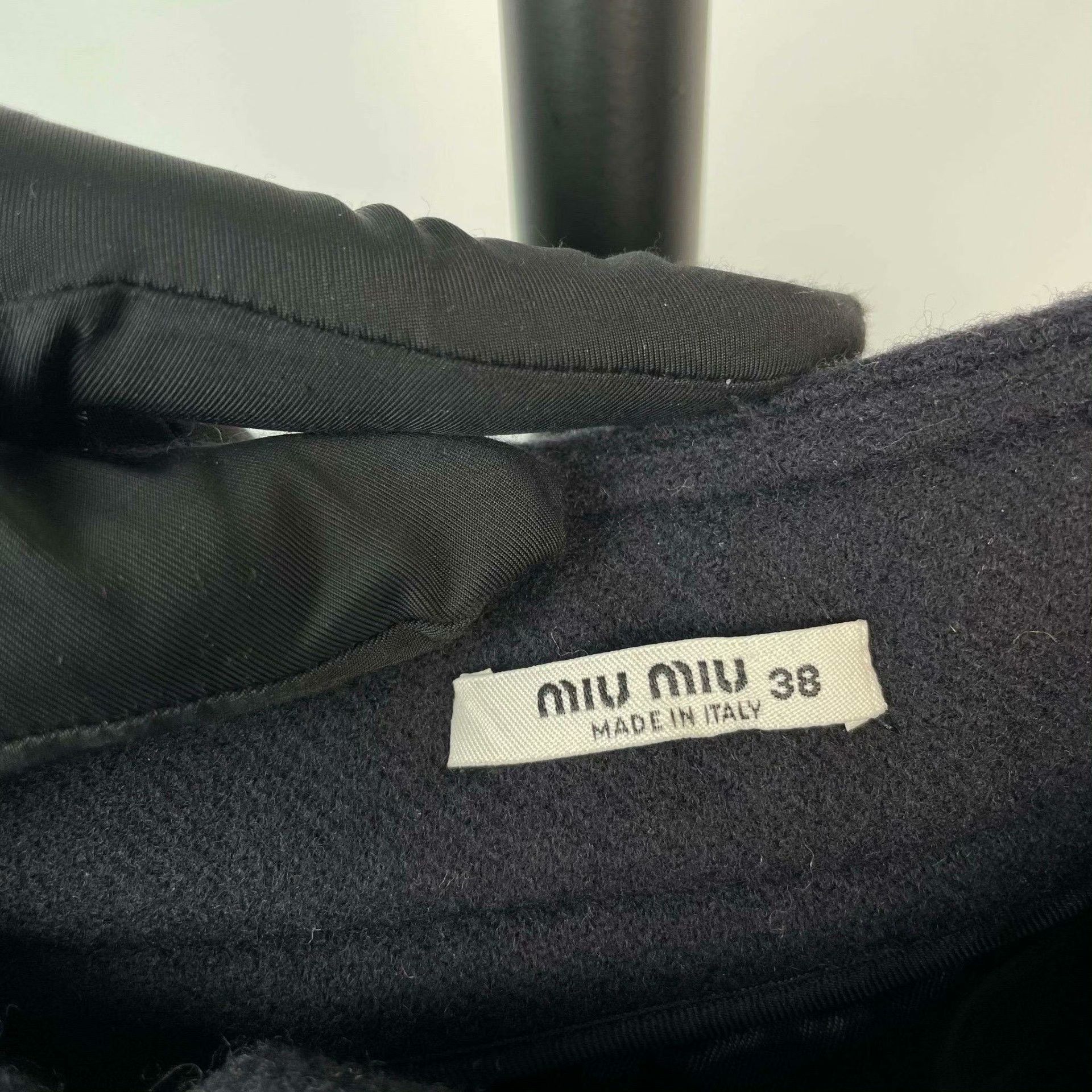 Miu Miu Miu Miu Black Skirt 38 Women Size 38" / US 16 / IT 52 - 3 Thumbnail